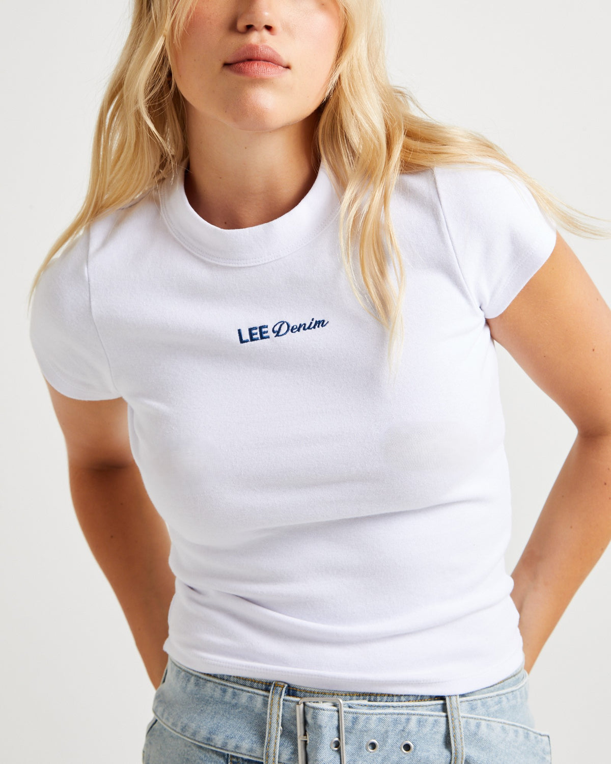 Signature Rib Tee Optic White OPTIC WHITE