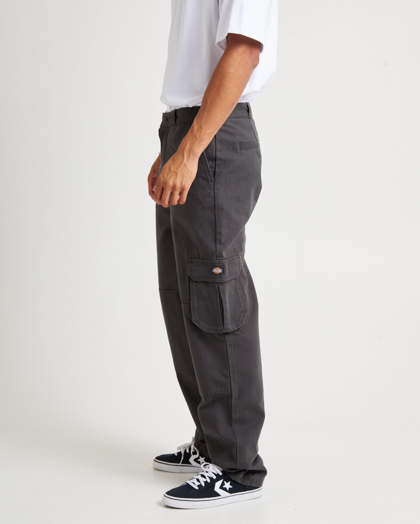 85-283 Cargo Canvas Pants Navy