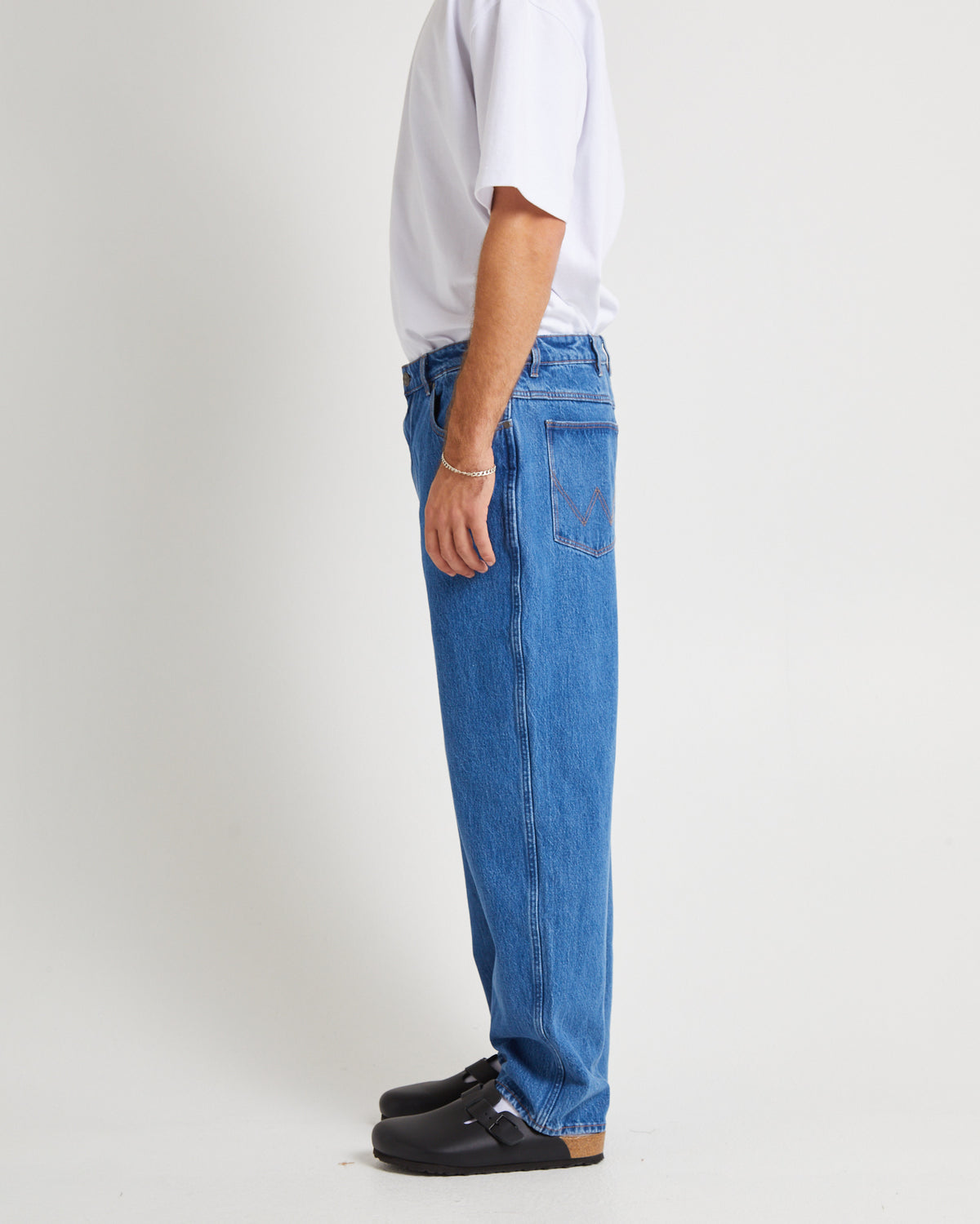 Slacker Denim Jeans Lush LUSH BLUE