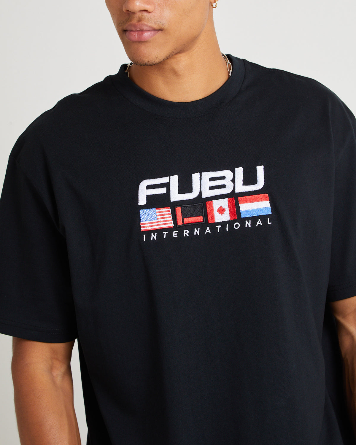 Corporate International Short Sleeve T-Shirt Black BLACK