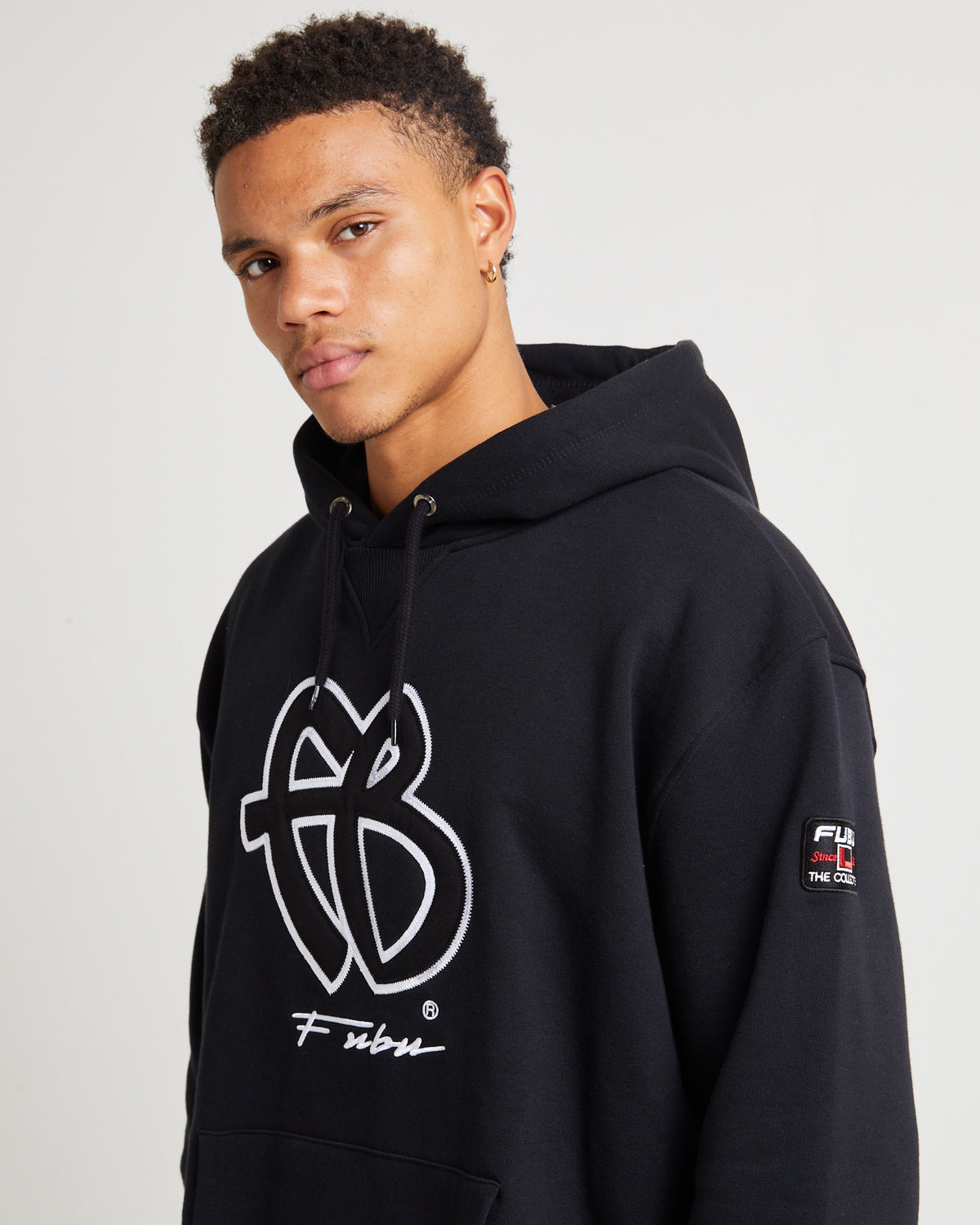 Classic Hooded Sweats Black/White BLACK/WHITE