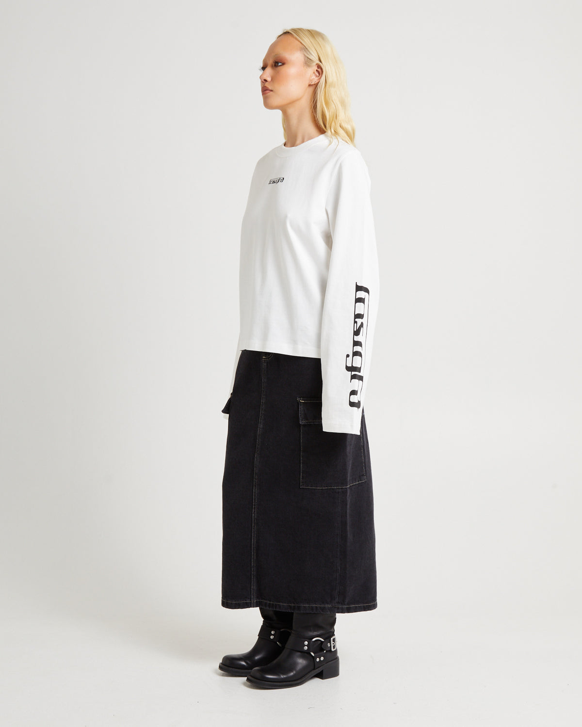 Admission Long Sleeve T-Shirt WHITE