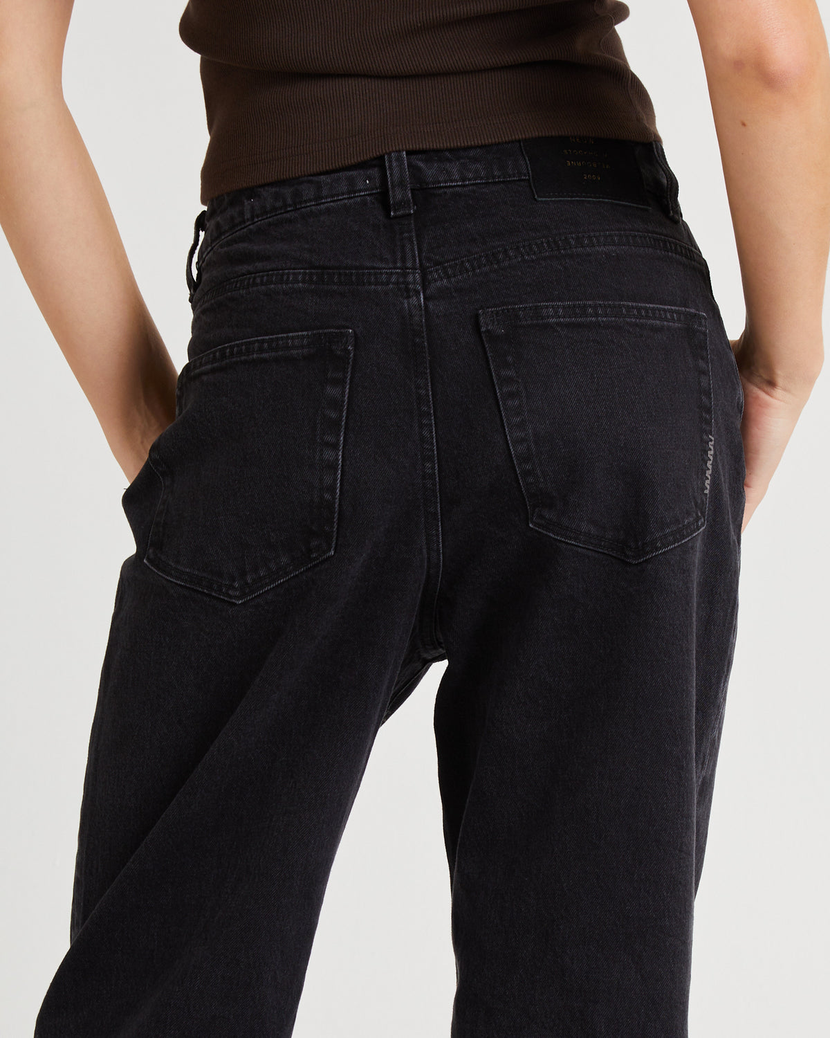 Coco Relaxed Jeans FRENCH BLACK