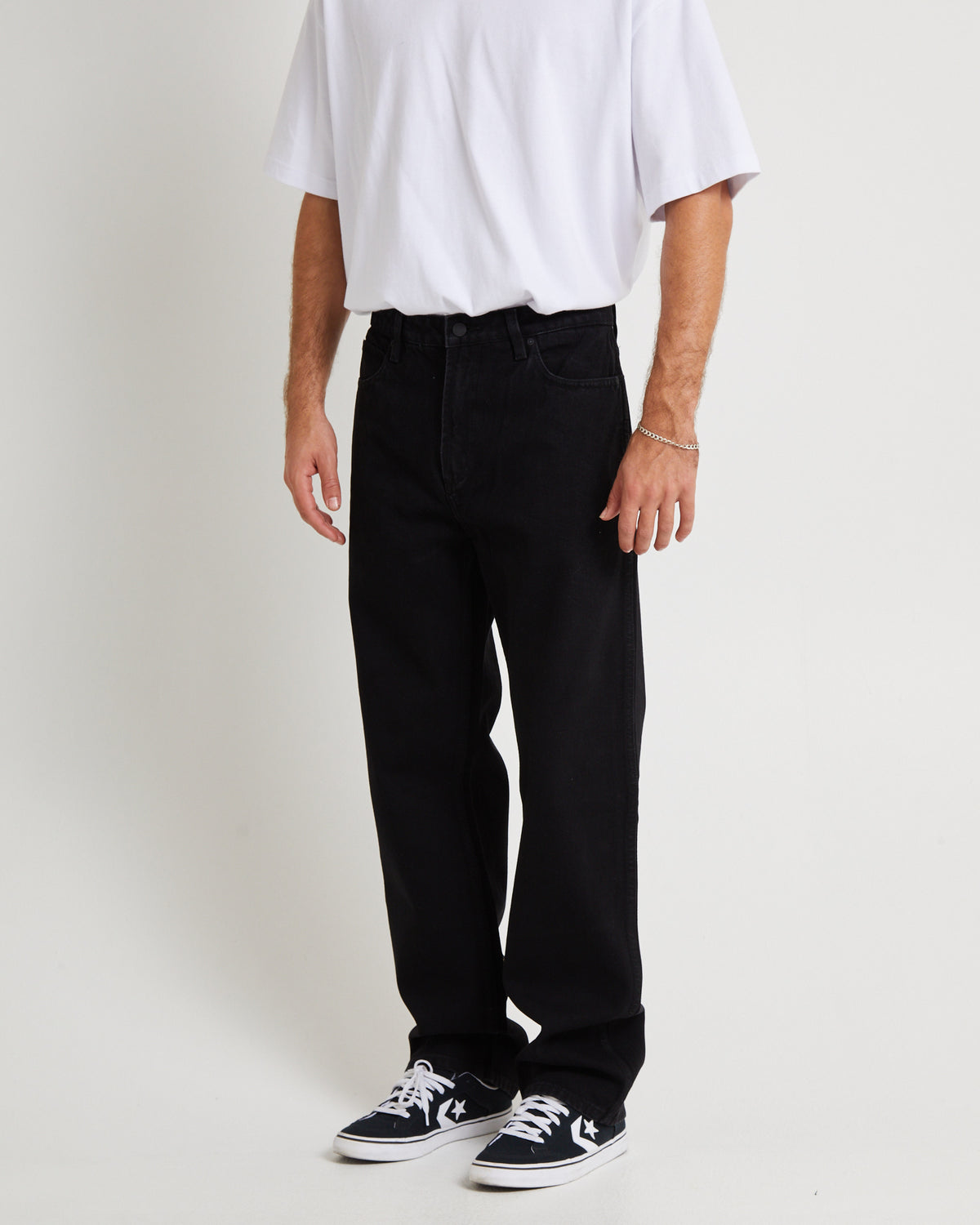 Ezy Denim Jeans Heaps BLACK