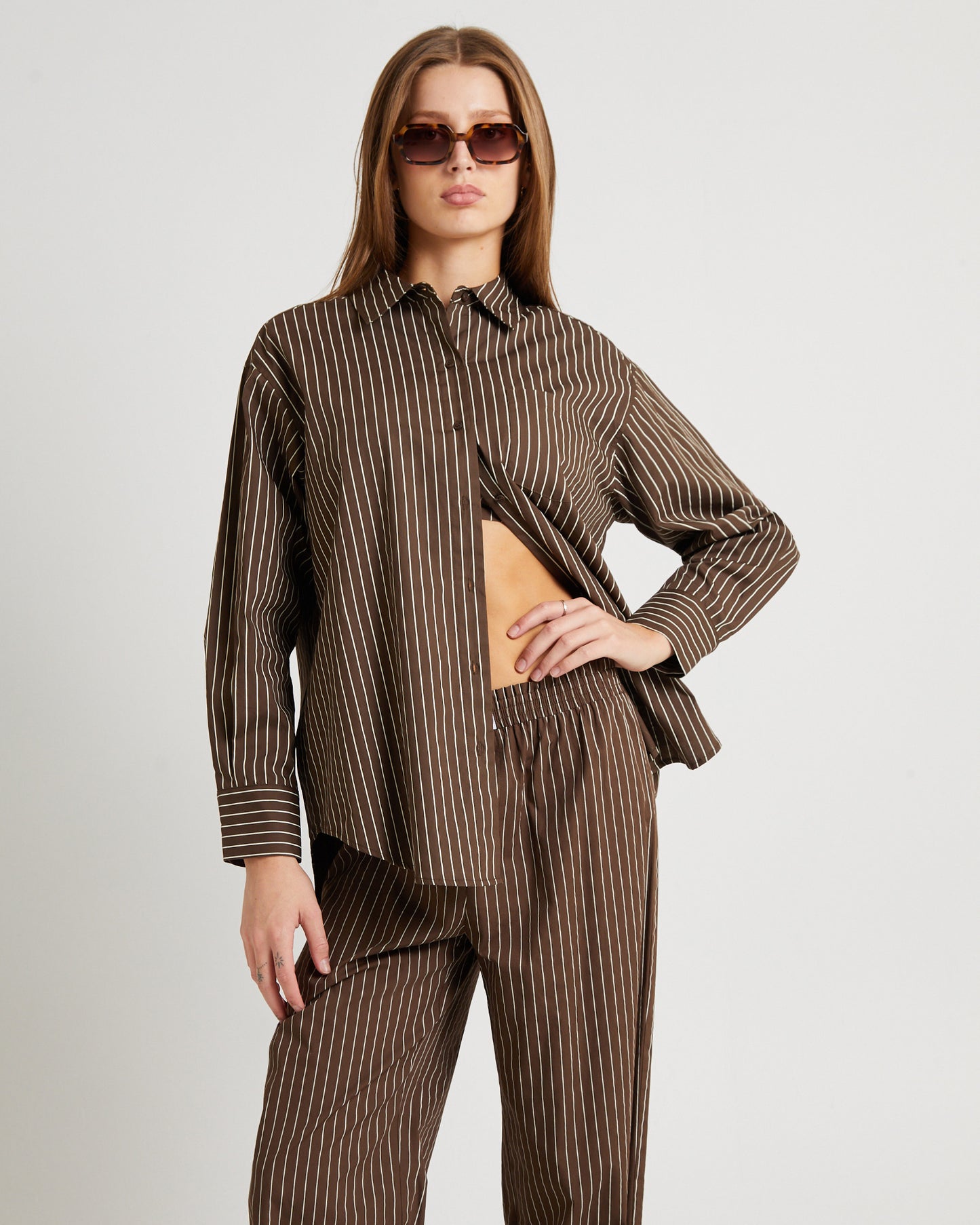 Poppy Poplin Long Sleeve Shirt