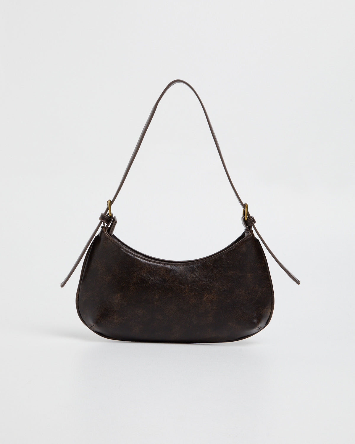 Cari Shoulder Bag Chocolate Distressed CHOCDISPU PJ