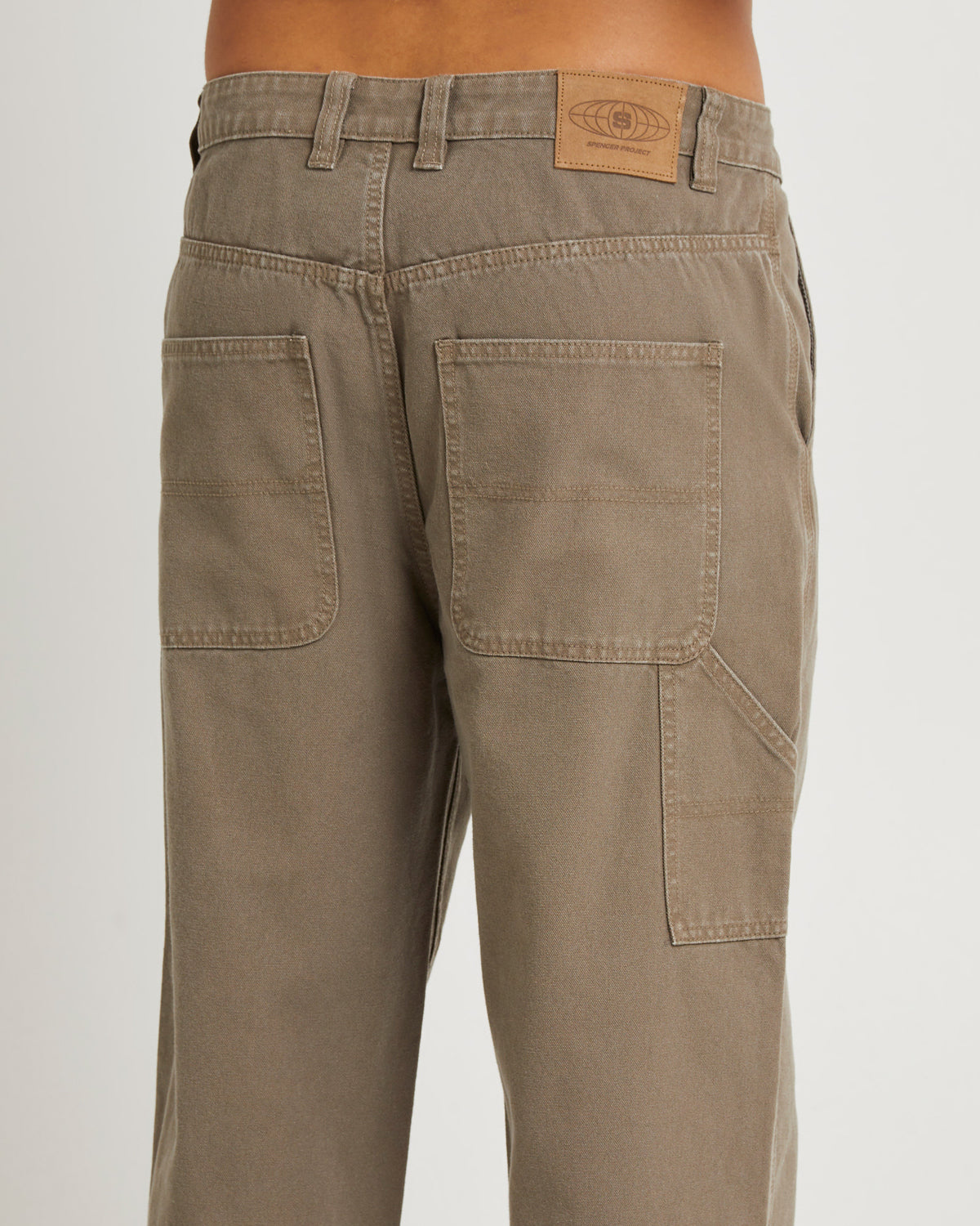 Canvas Carpenter Pants TAN