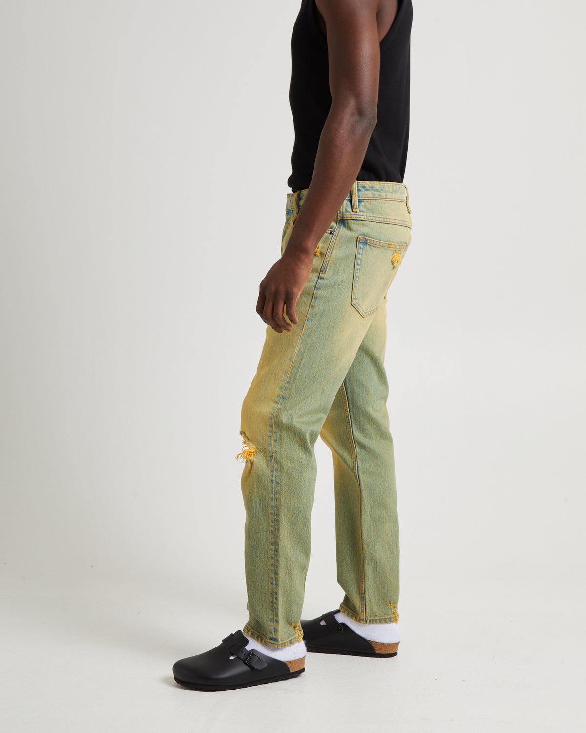 Lou Straight Denim Jeans Riot POLAR