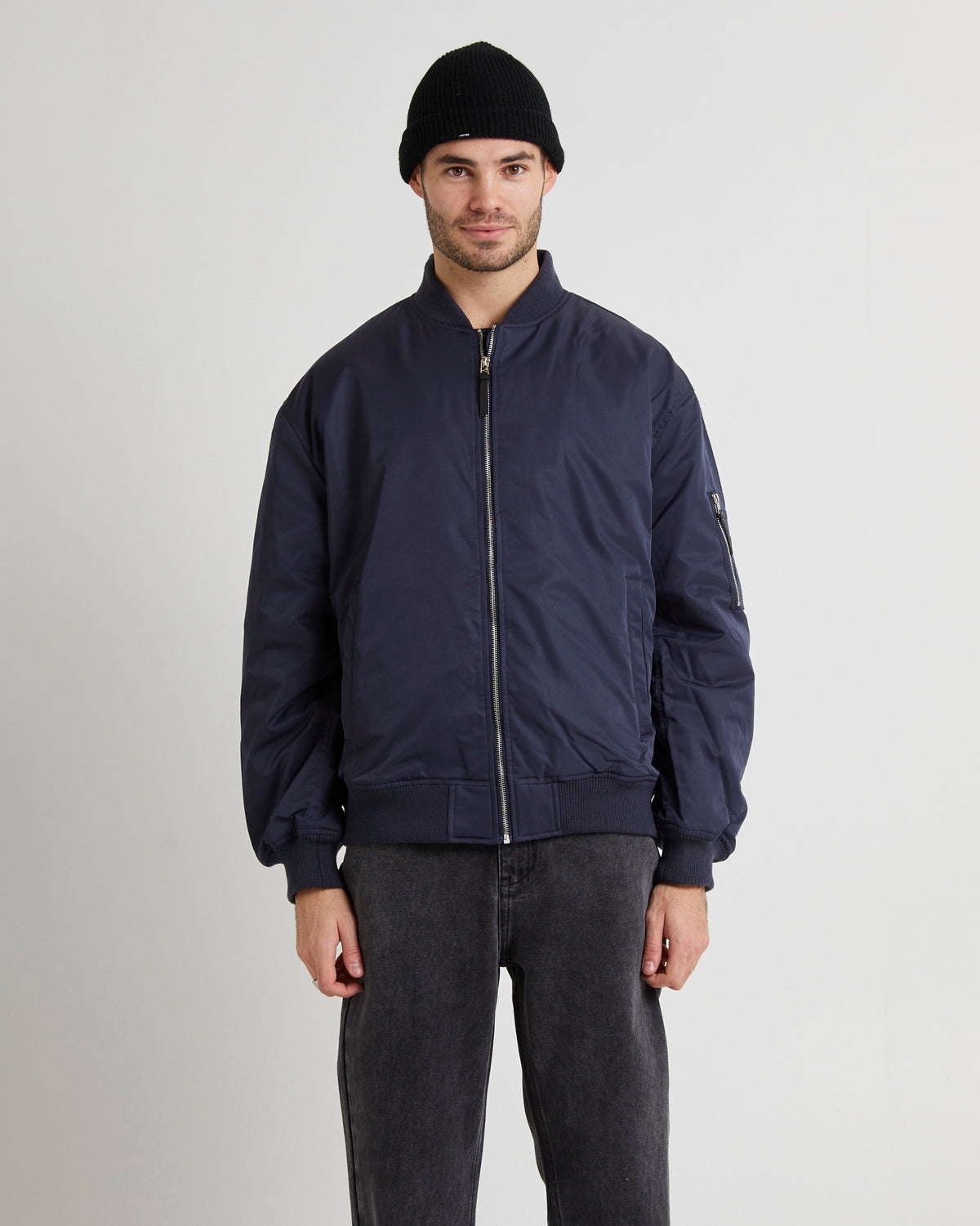 Anohni Bomber Jacket STEEL