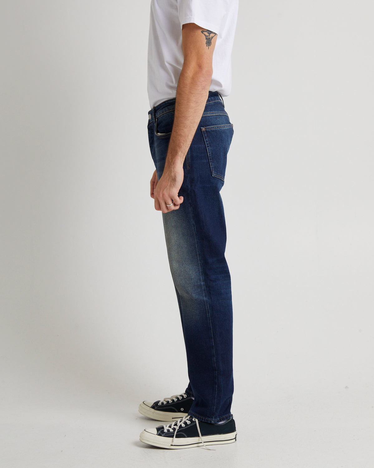 Ray Straight Denim Jeans Astoria COPPER
