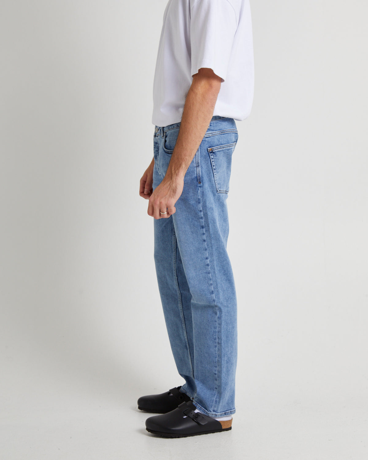 Lou Straight Denim Jeans Valentine MID INDIGO
