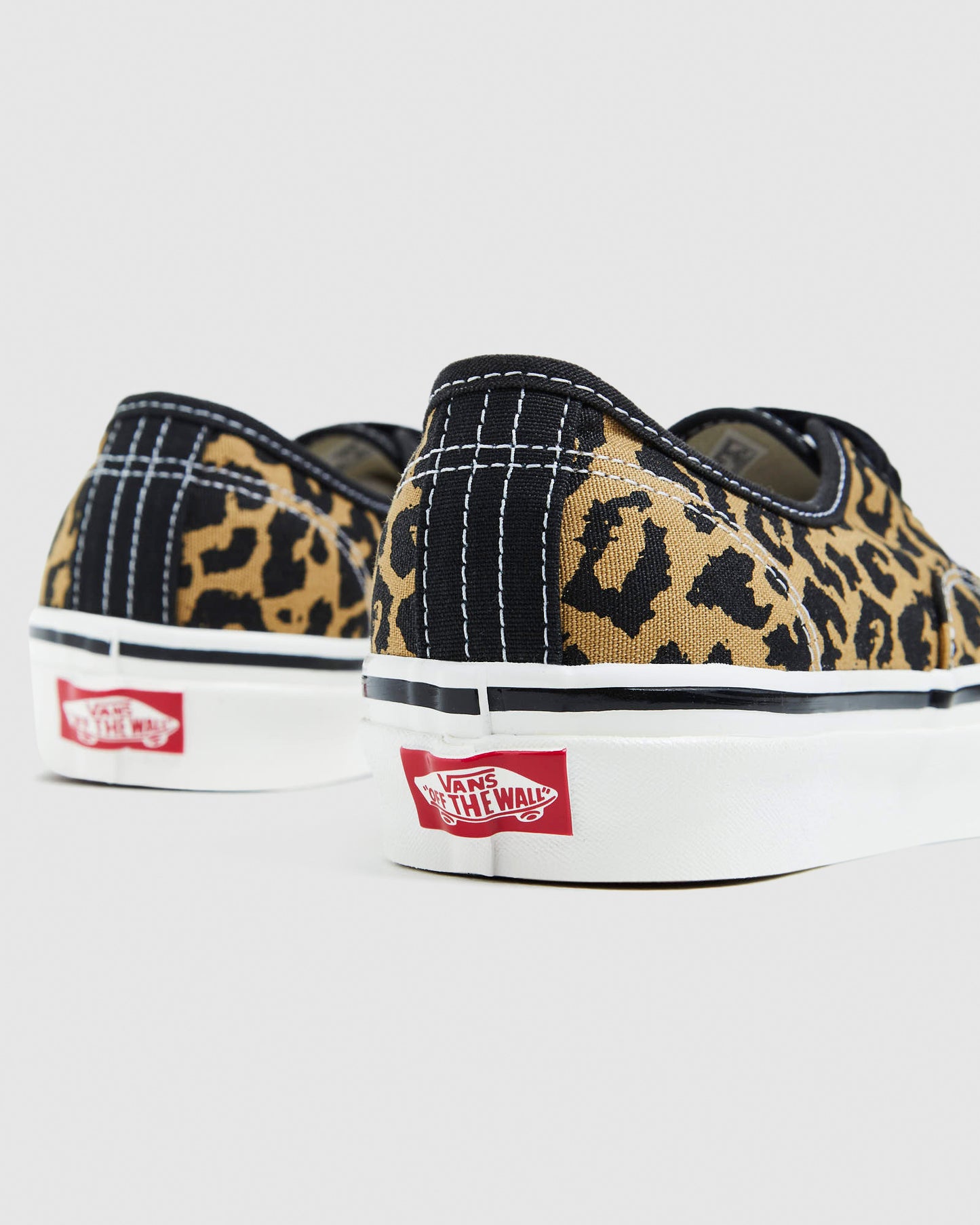 Authentic 44 DX Sneakers Black/Tan Leopard