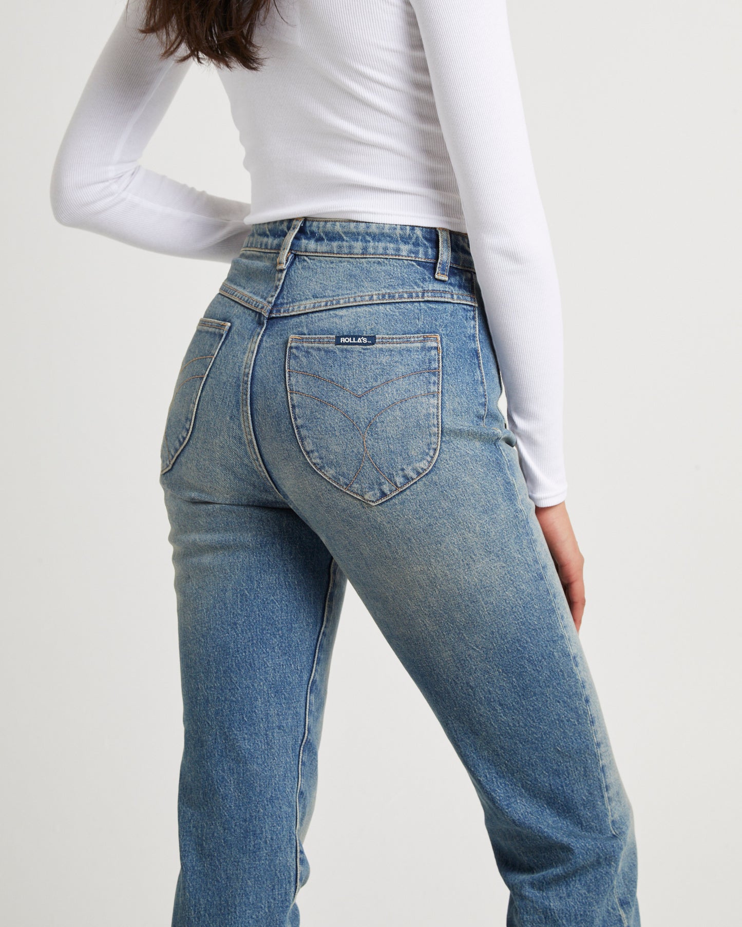 Original Straight Long Sailor Denim Jeans Organic Vintage