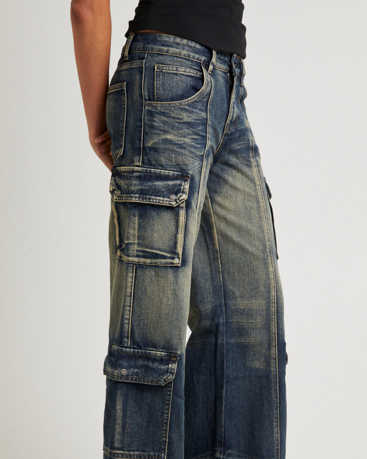 Tundra Cargo Jeans GREY