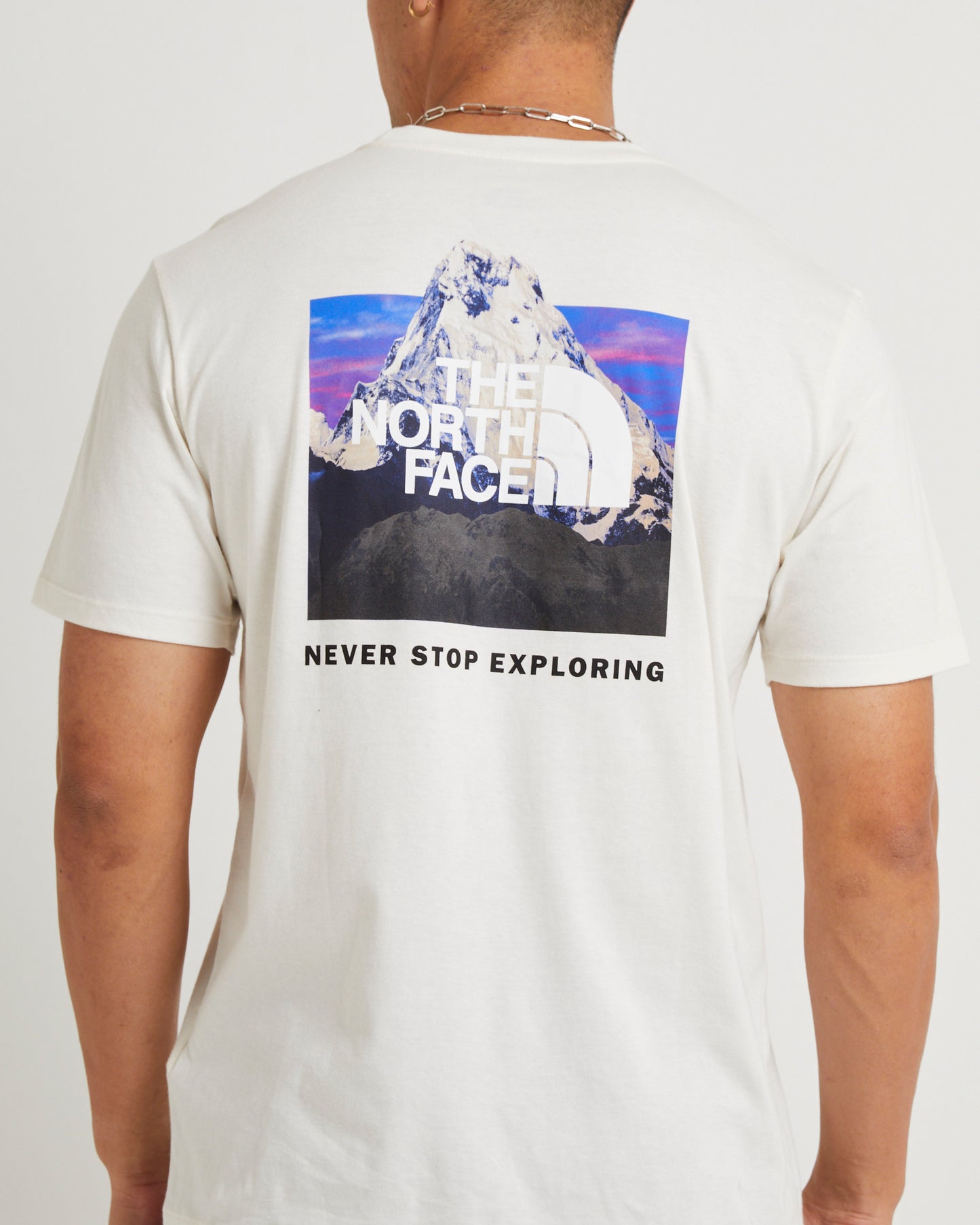 Short Sleeve Box NSE T-Shirt Gardenia White