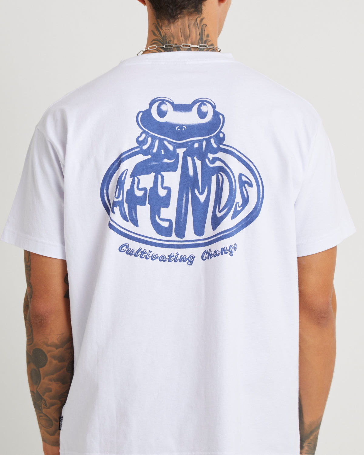 Frogga Heavy Boxy Fit T-Shirt WHITE