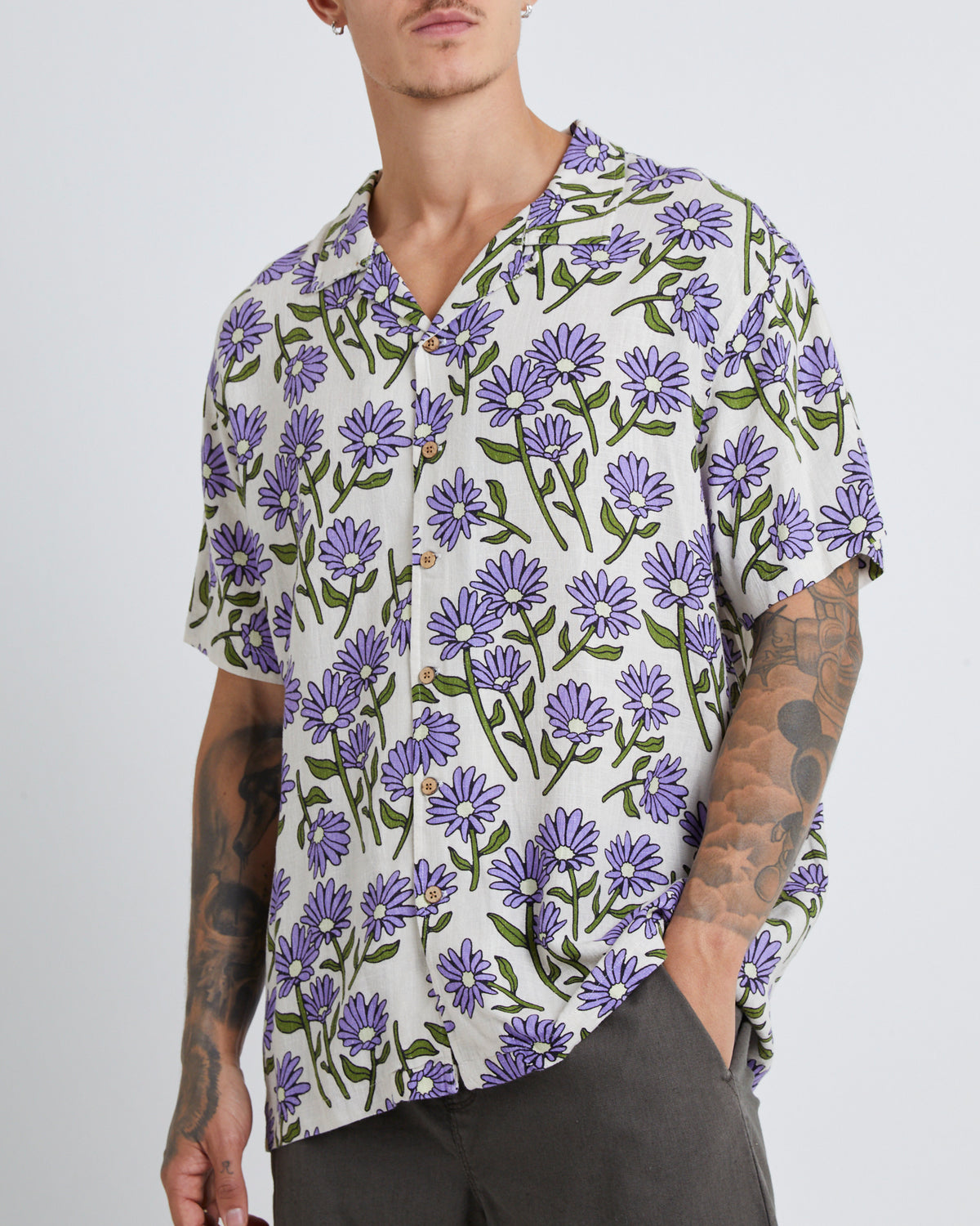 Twist  Resort Shirt WHITE