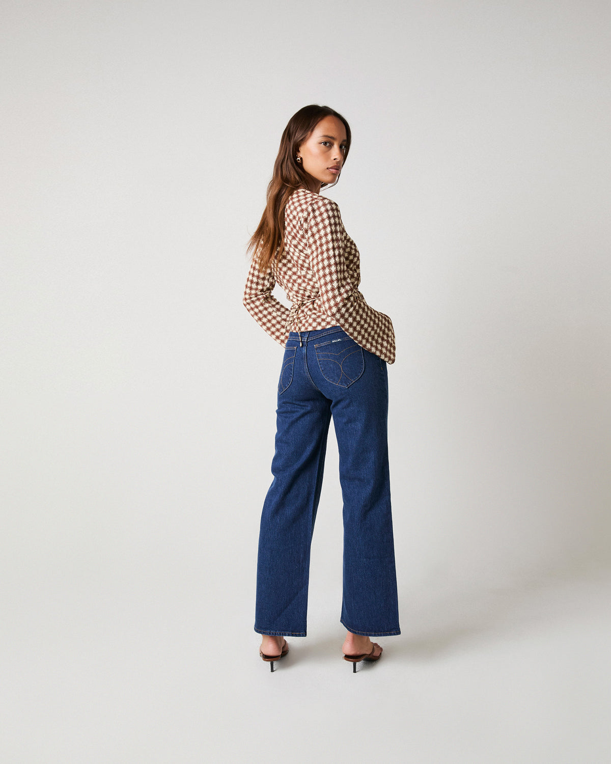 Heidi Low Denim Jeans Dark Stone DARK VINTAGE INDIGO
