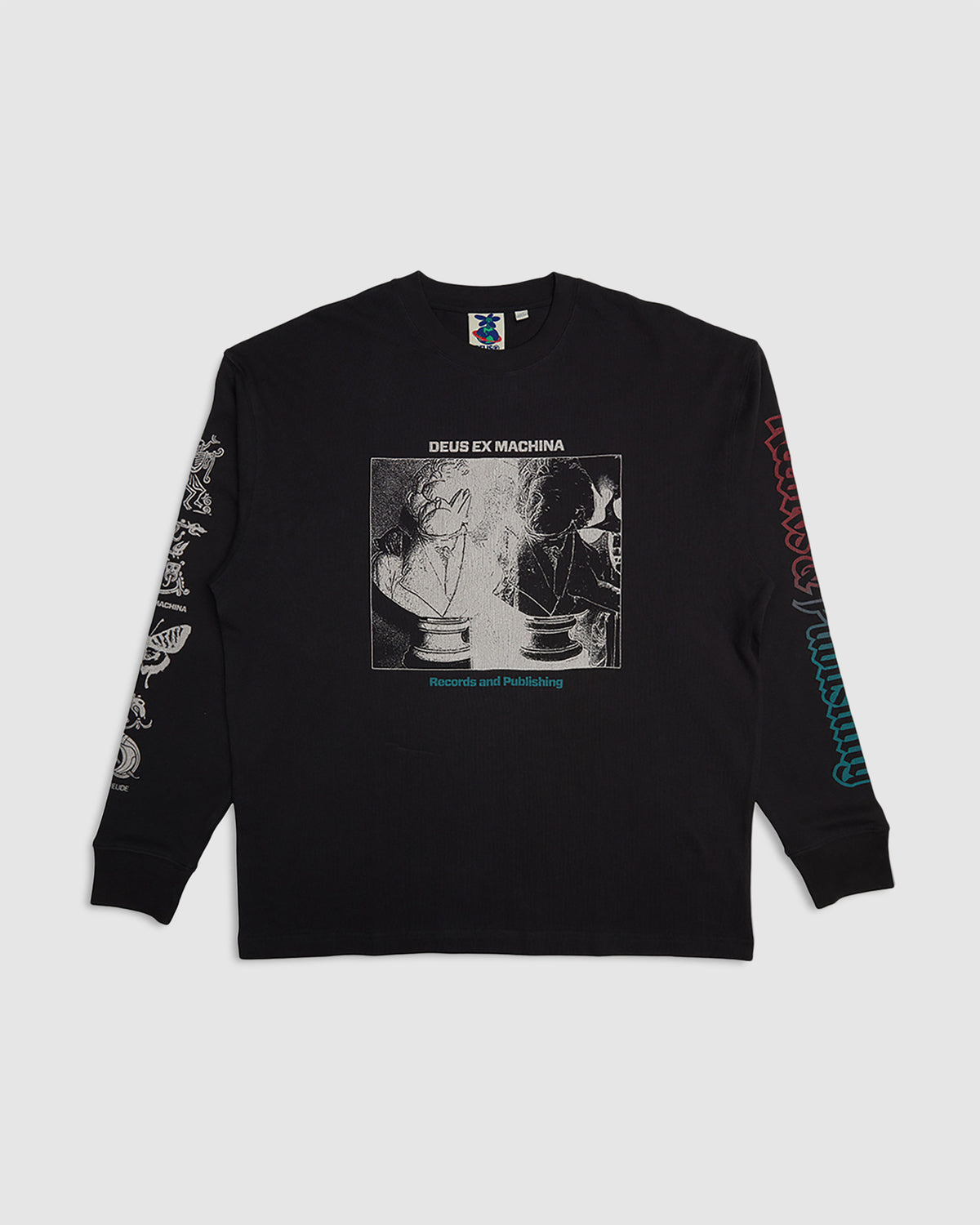 Divine Spark Long Sleeve T-Shirt BLACK