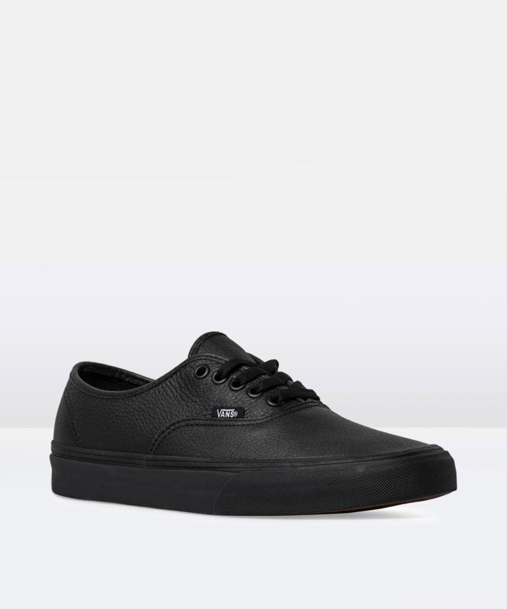 Authentic Leather Sneakers BLACK