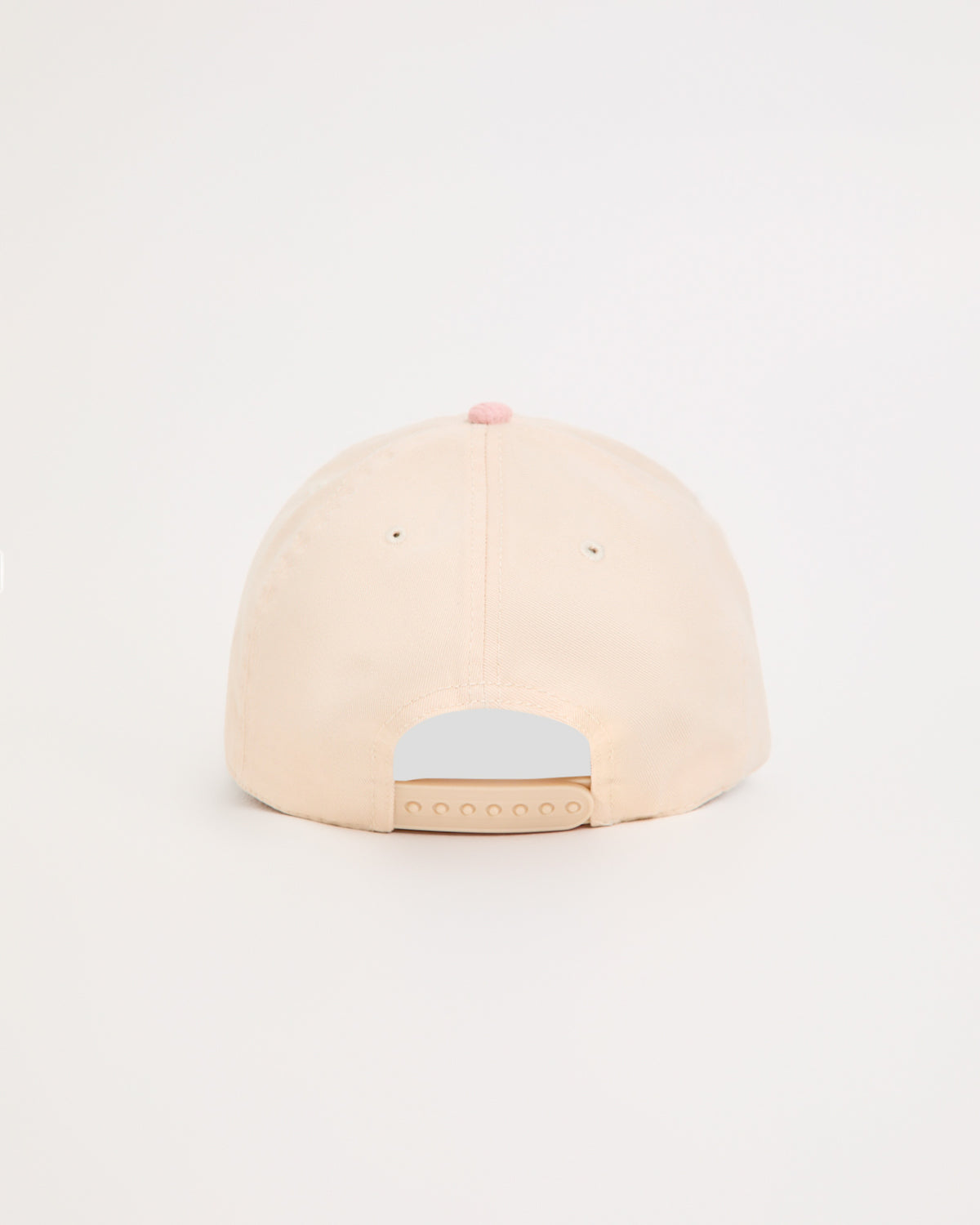 Vodka Cruiser Two Tone Cord Ball Park Cap IVORY/LIGHT PINK