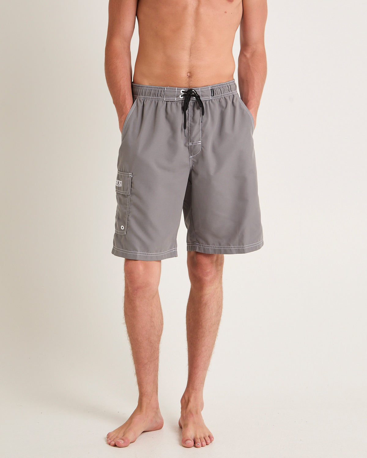Throw On Boardshorts PEWTER