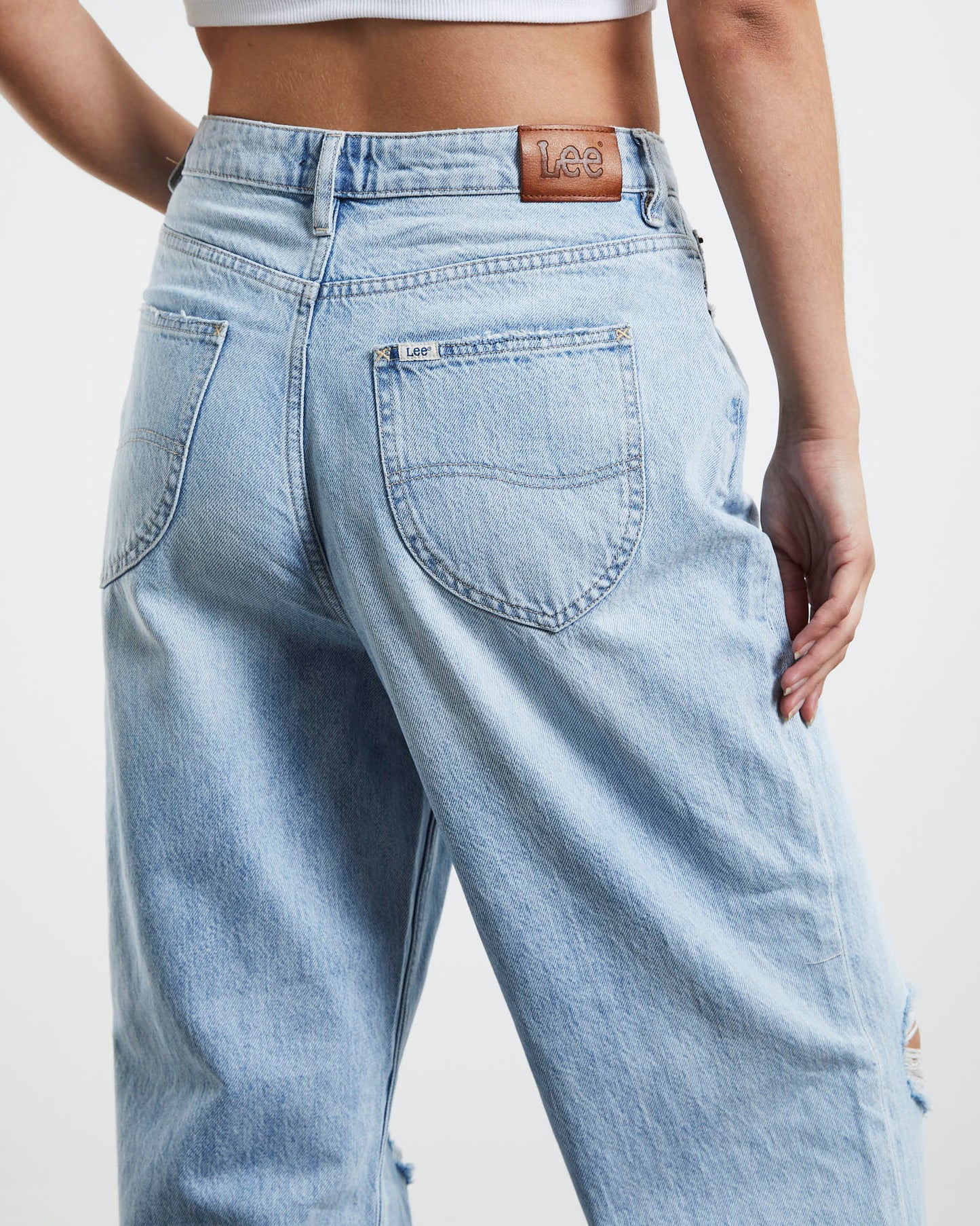 High Baggy Denim Jeans