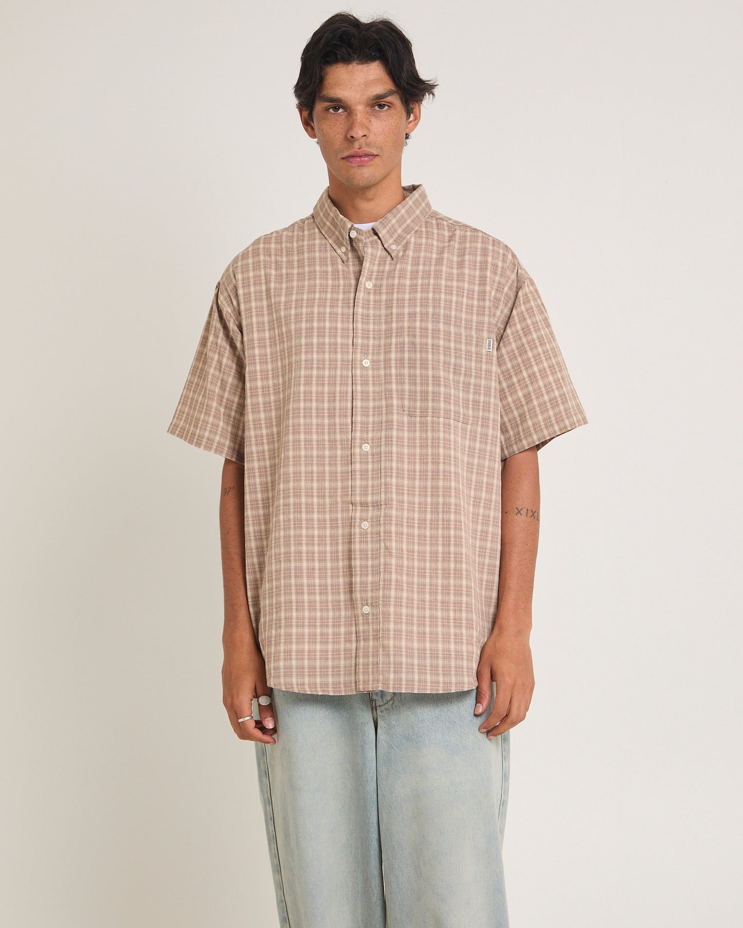 Yard Plaid Short Sleeve Shirt