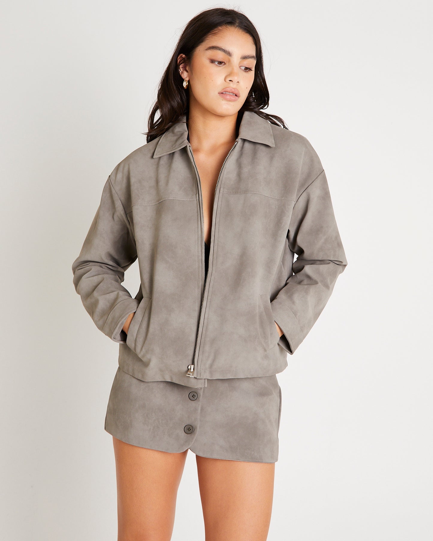 Serena Suede Jacket
