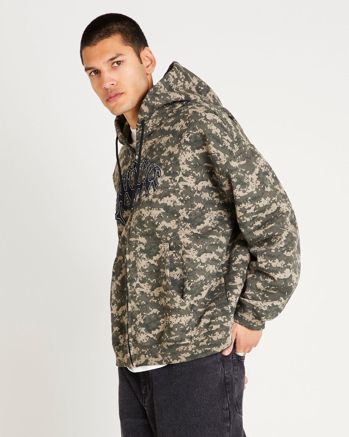 Nichols Camo Zip Hoodie DIGI CAMO