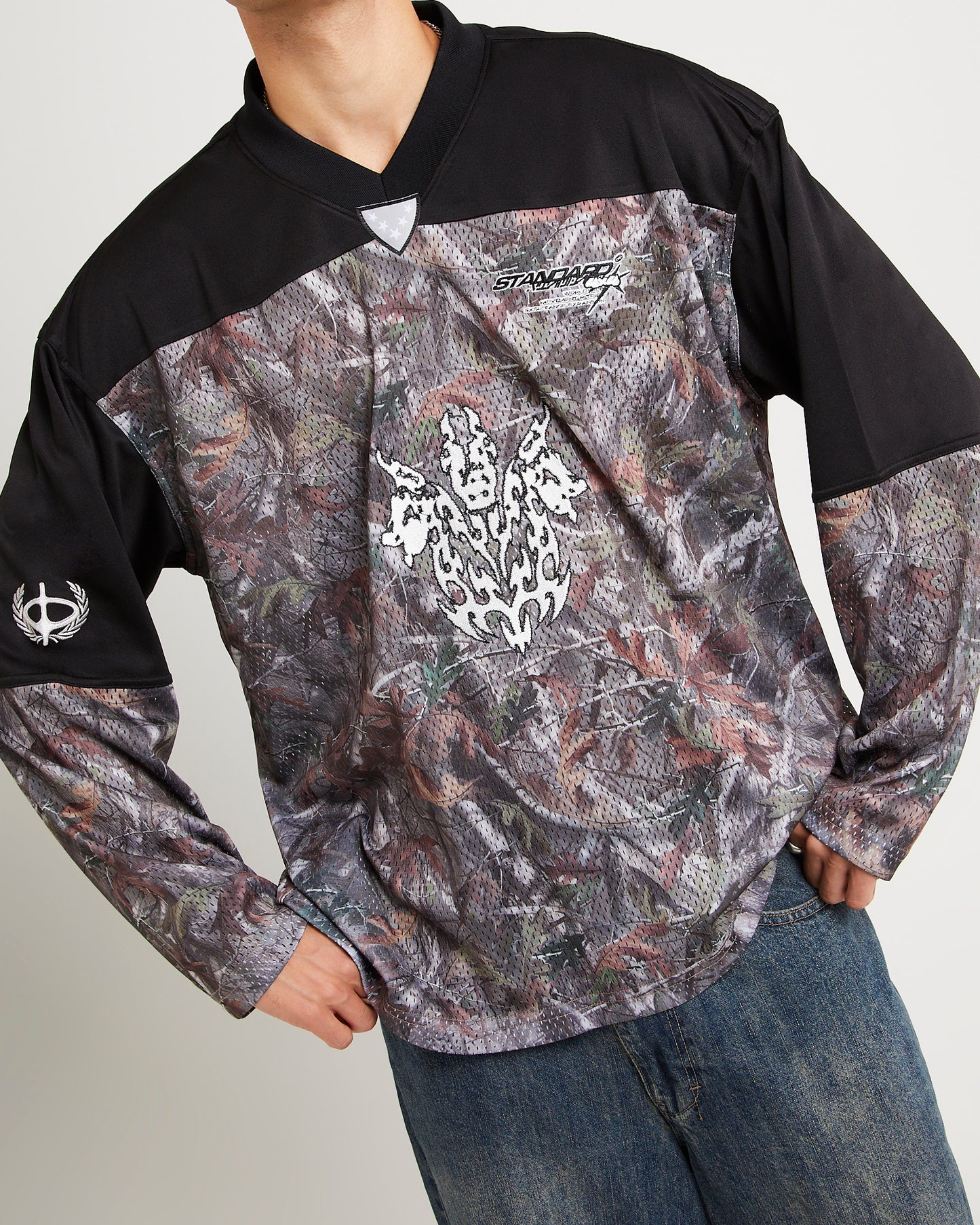 Hunter Camo Long Sleeve Jersey