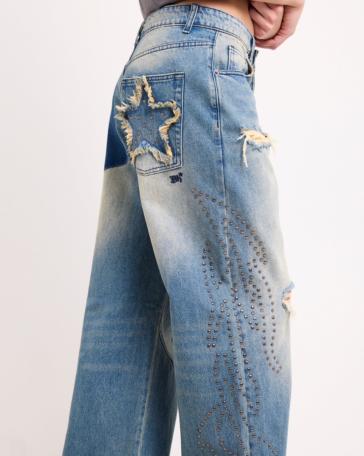 Jumbo Tribal Denim Jeans