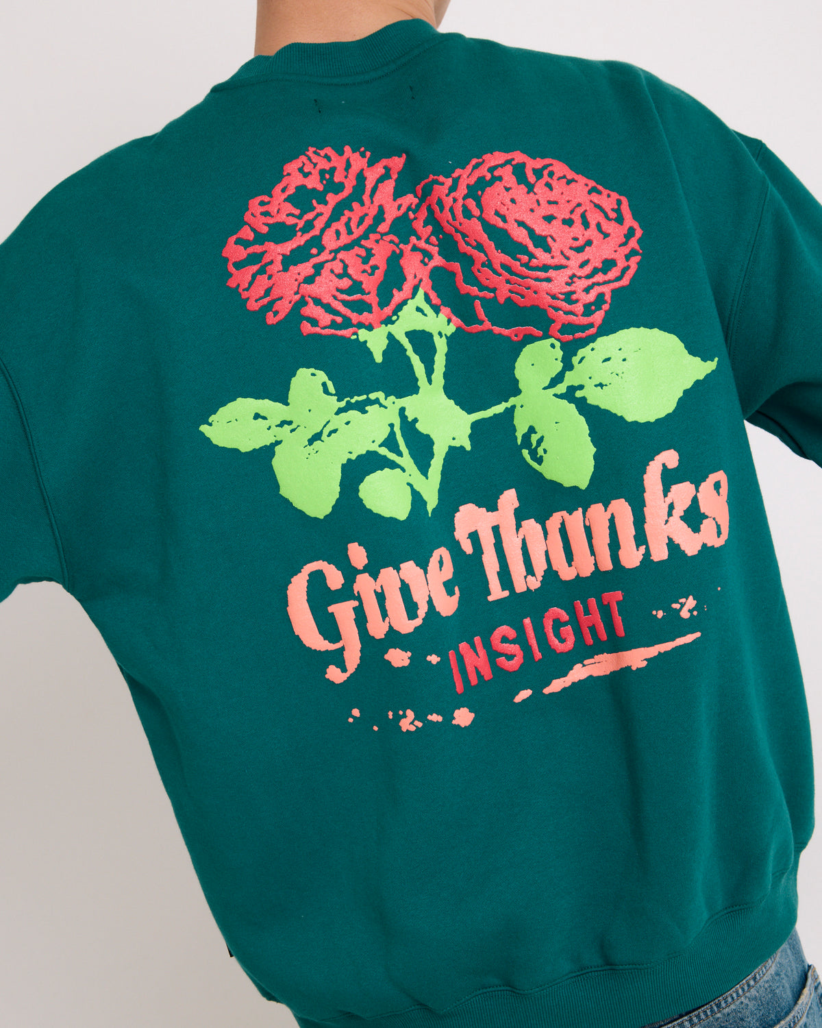 Gardens Crew Jumper GREEN