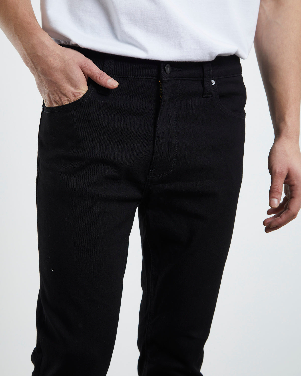 A Dropped Skinny Denim Jeans Mirror DENIM