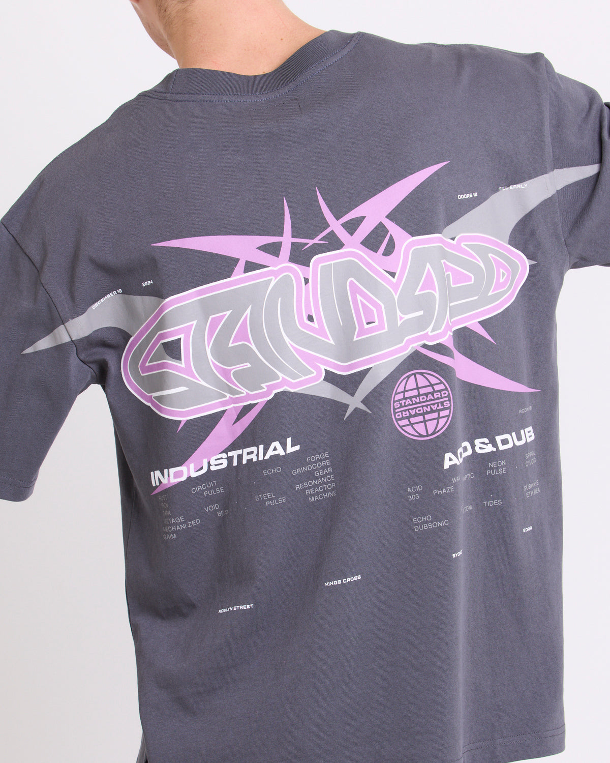 Implode T-Shirt CHARCOAL