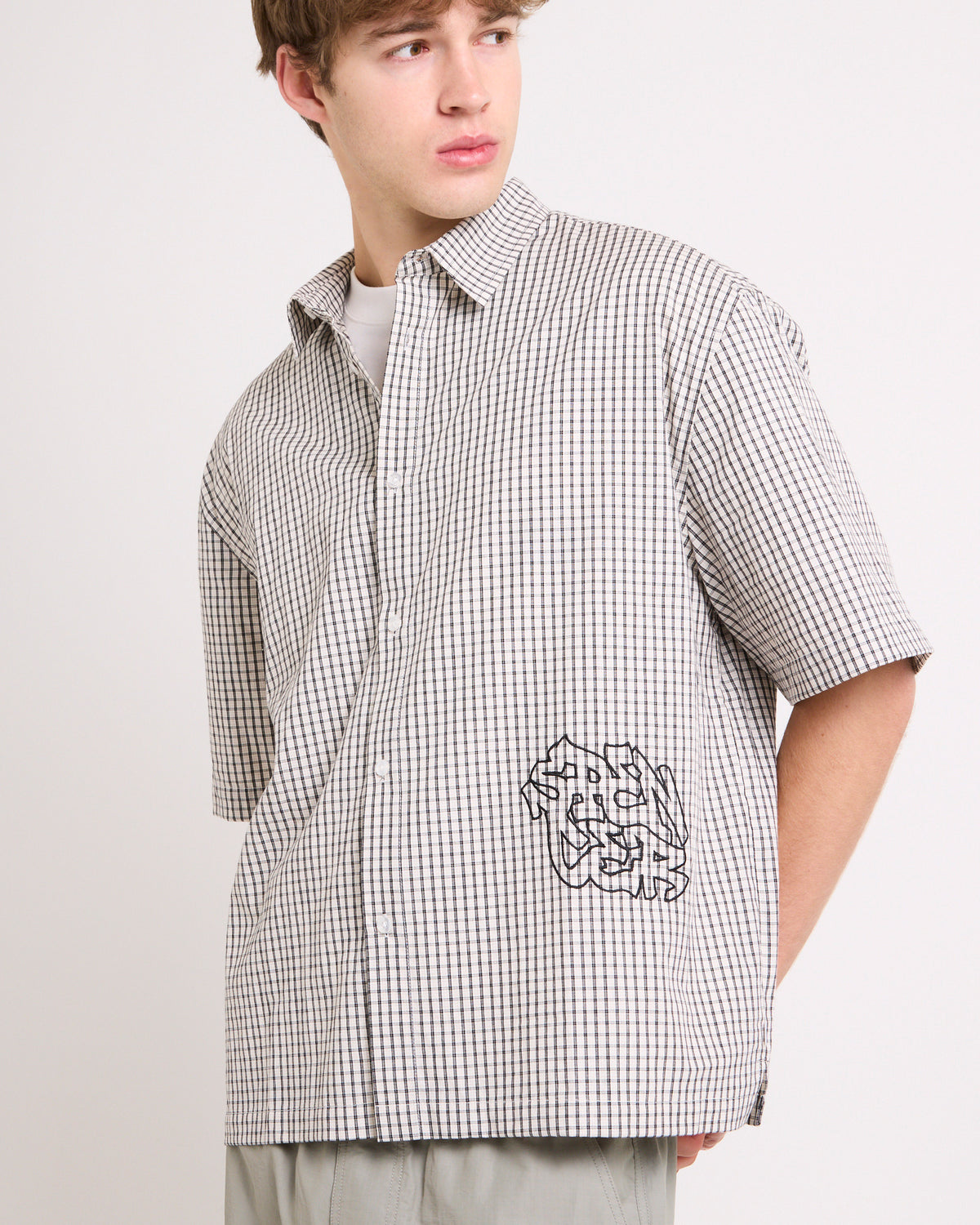 Marge Short Sleeve Shirt WHITE