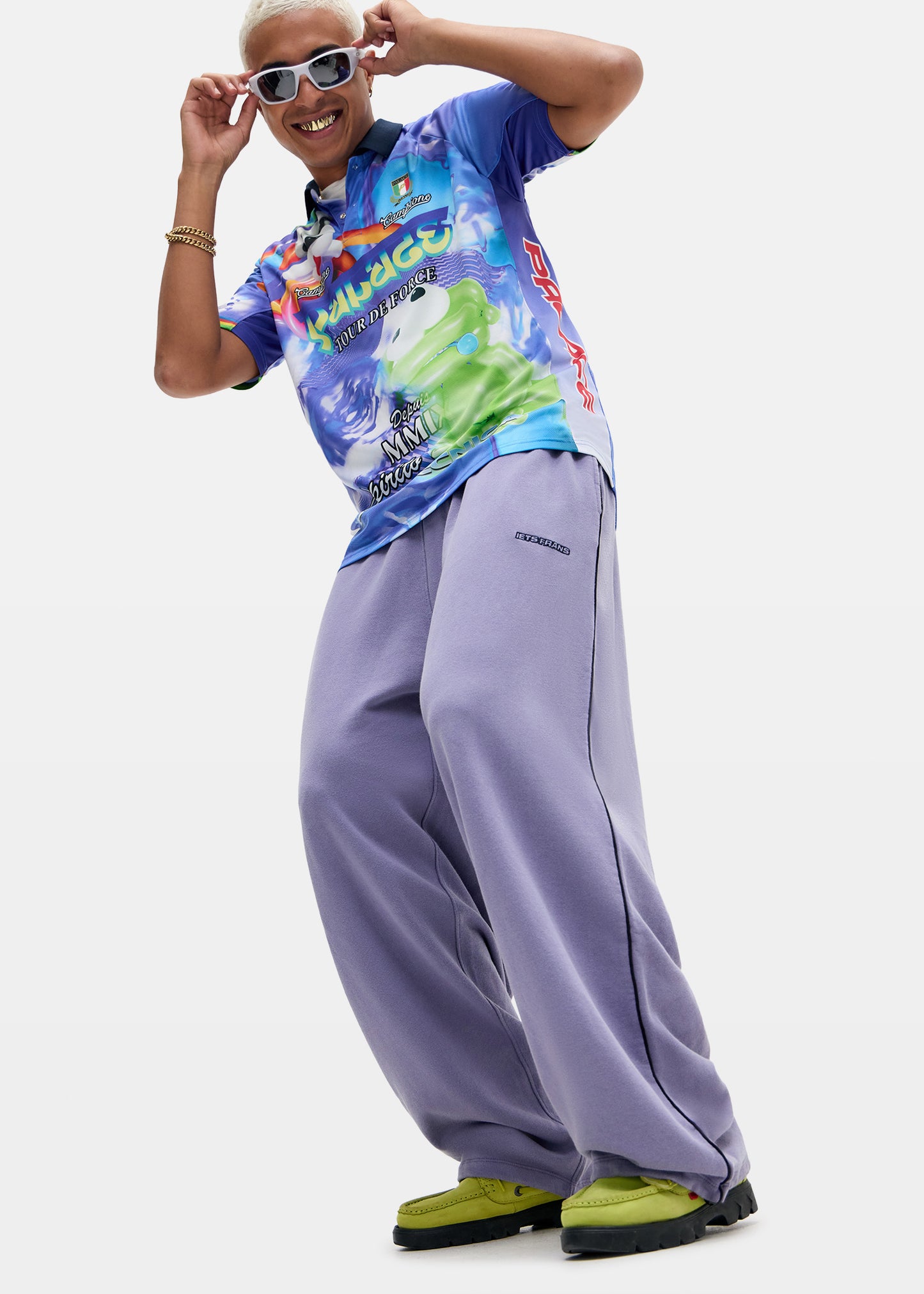 Harri Wide Leg Jogger Pants