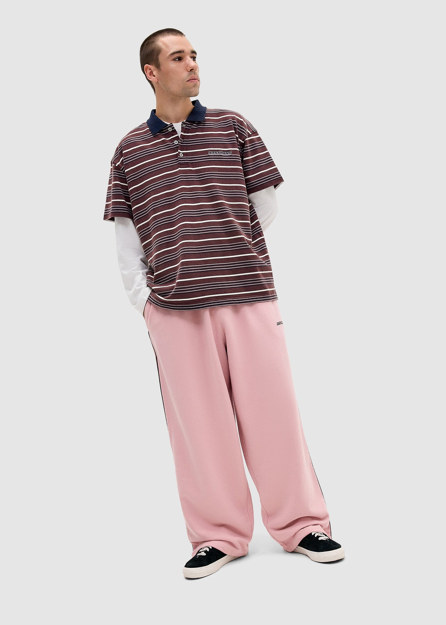 Harri Wide Leg Jogger Pants