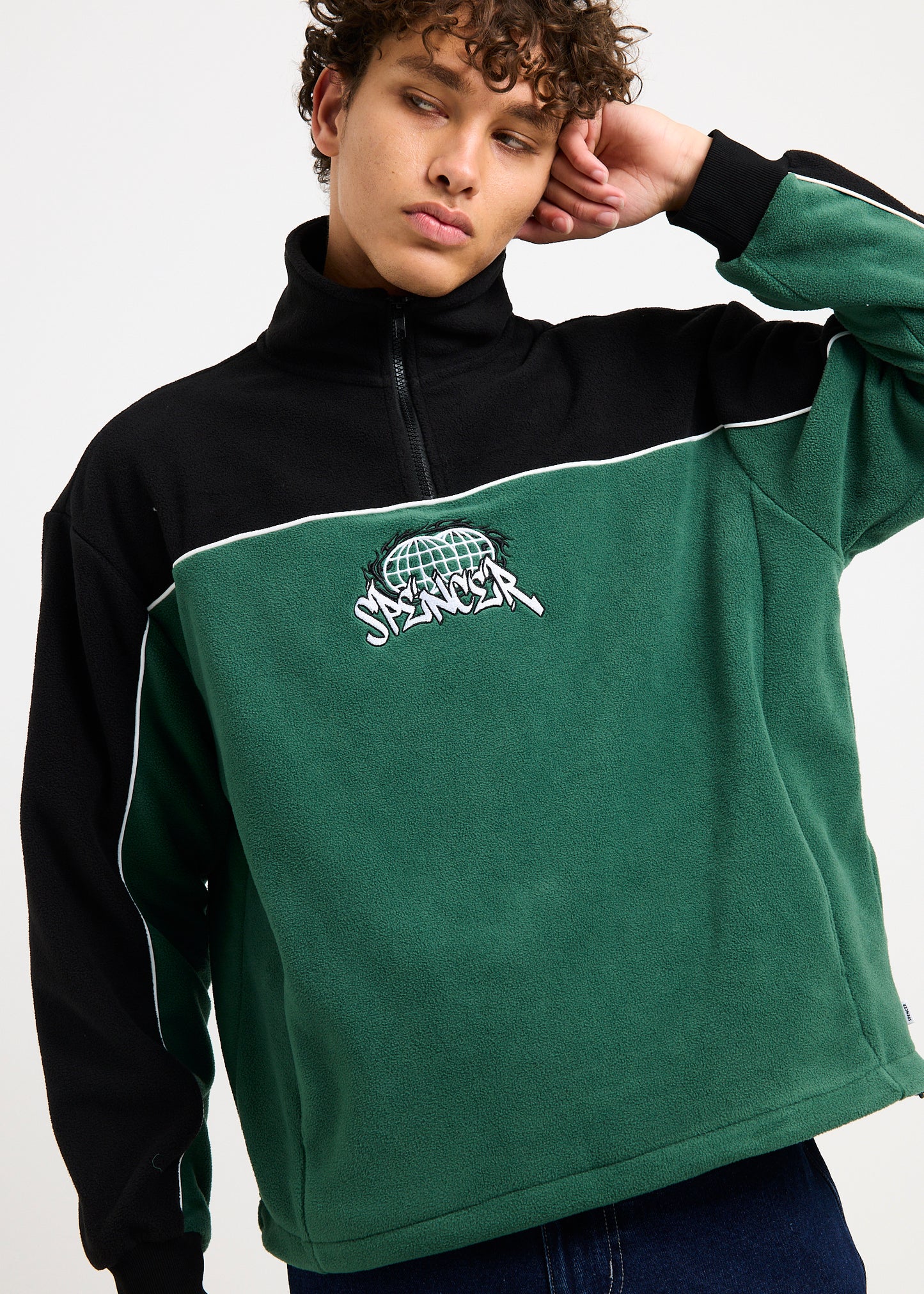 Span Quarter Zip