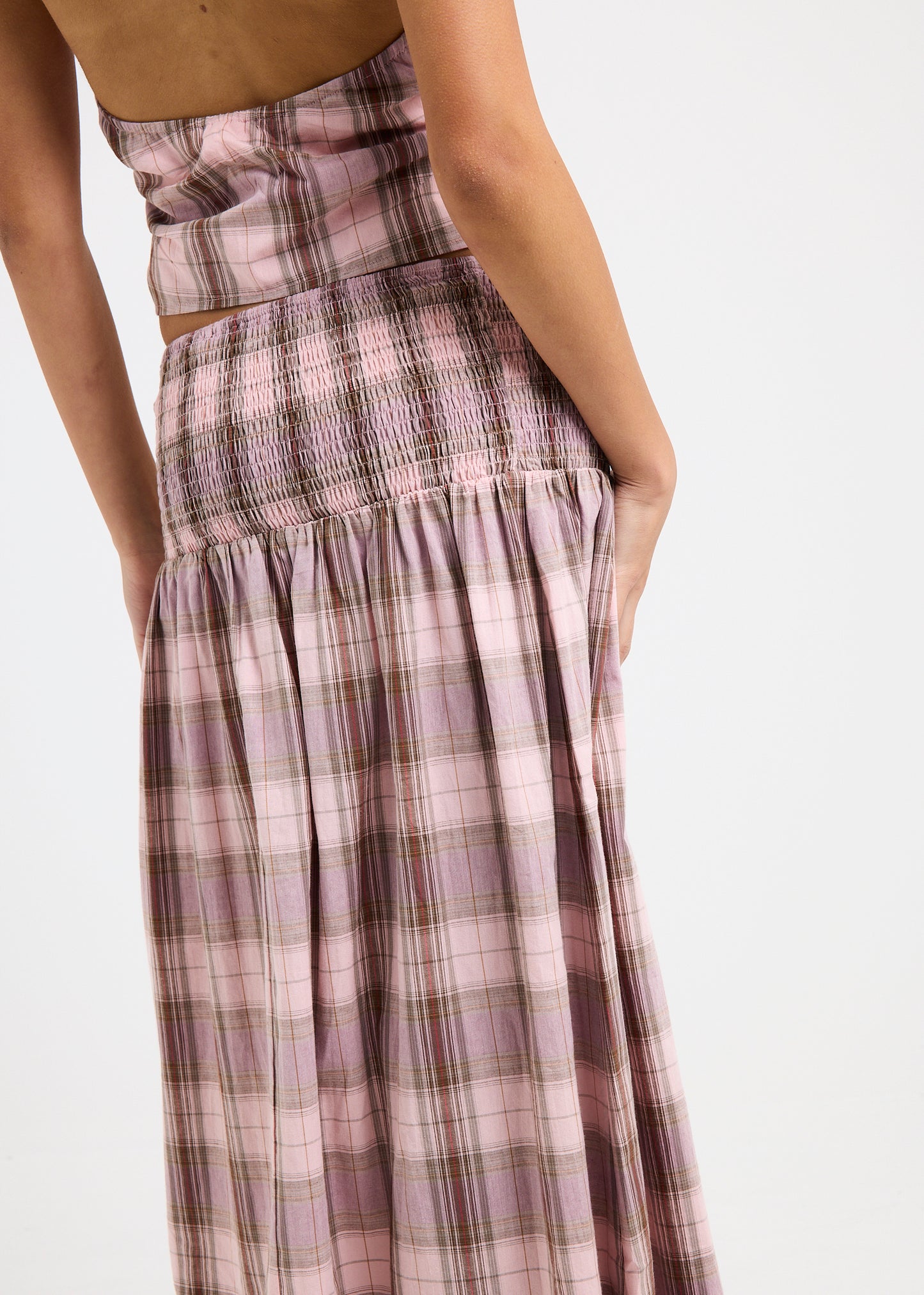 Nani Shirred Maxi Skirt
