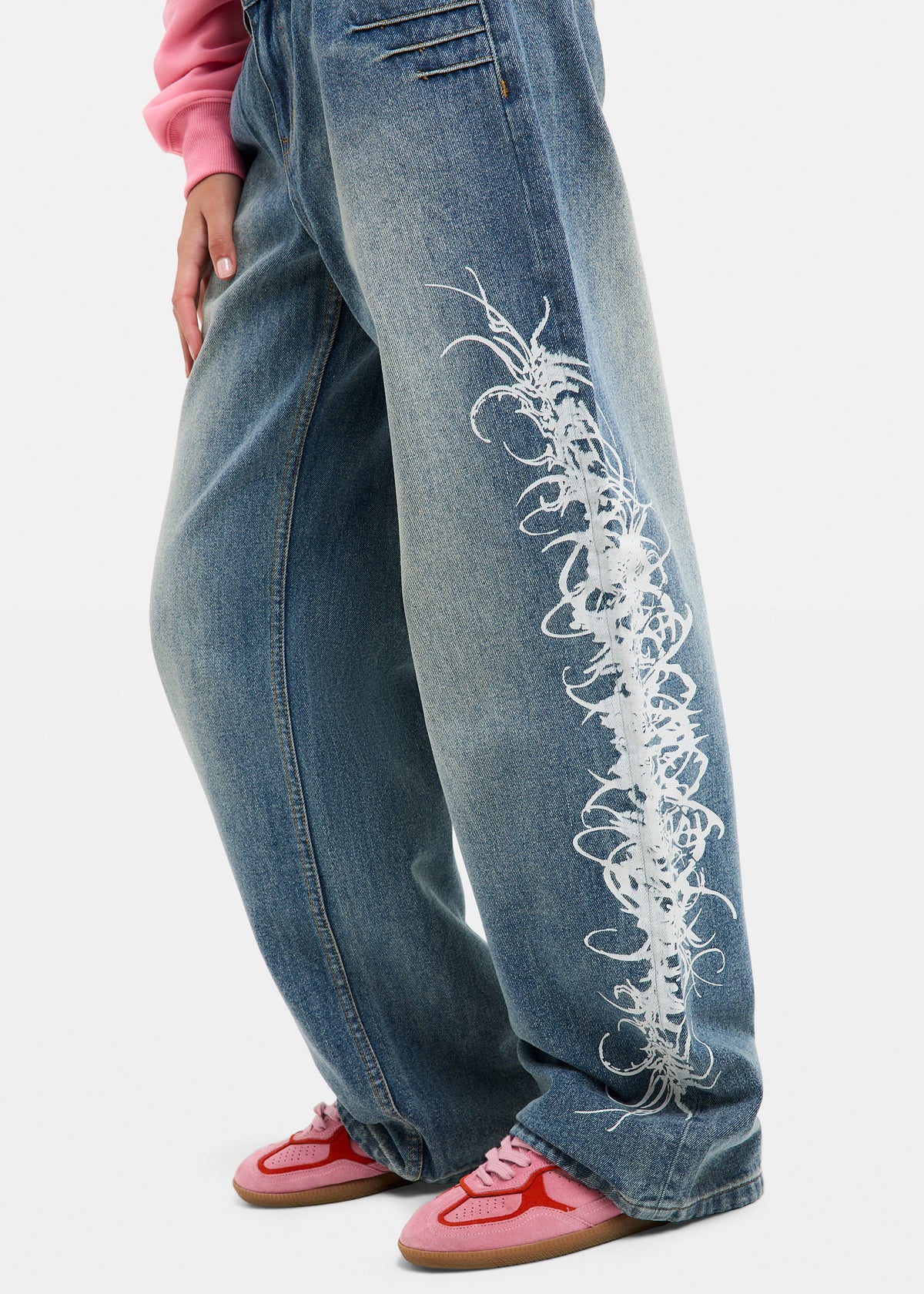 Nolita Straight Denim Jeans DIRT TINT