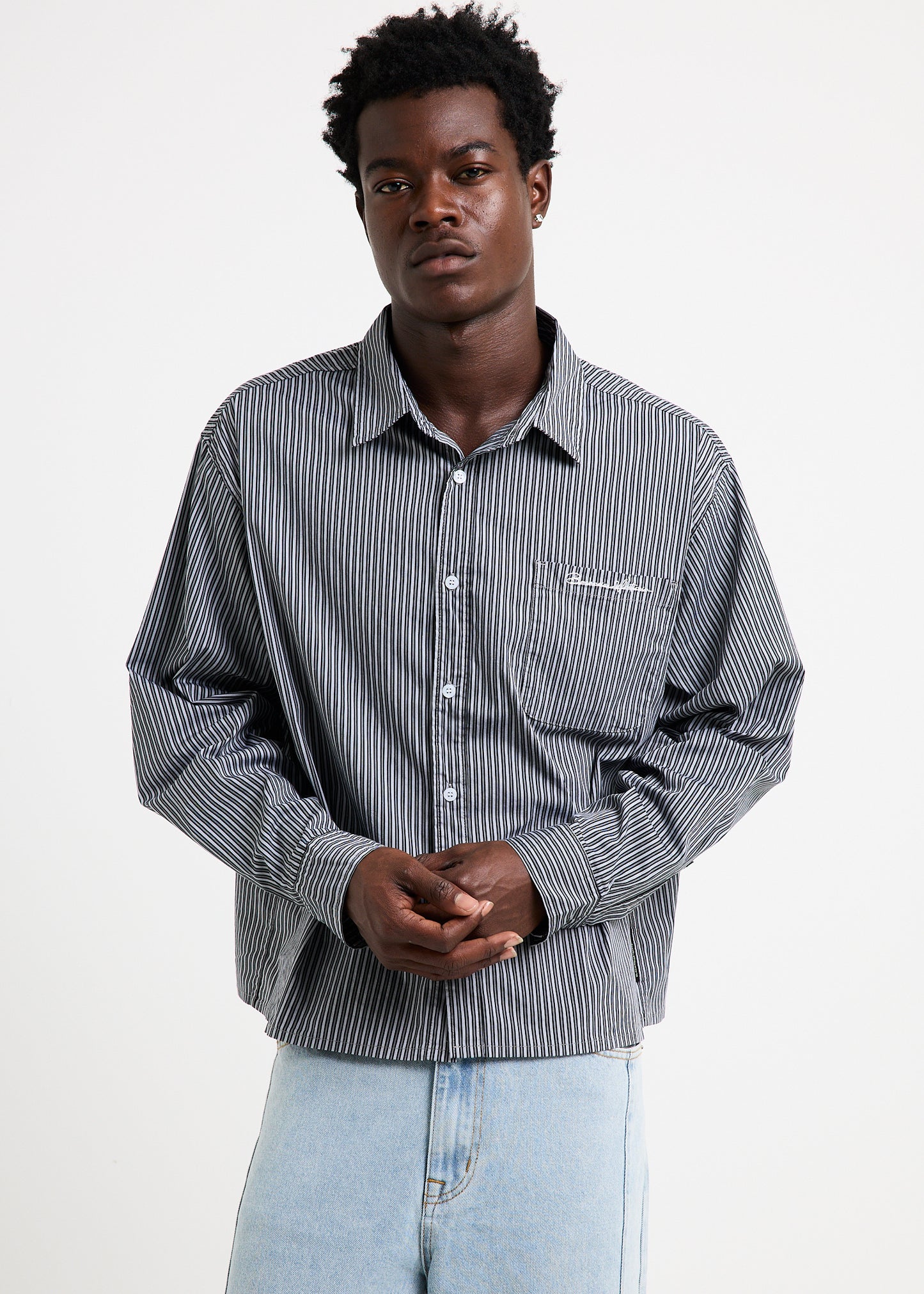 Miami Striped Long Sleeve Shirt