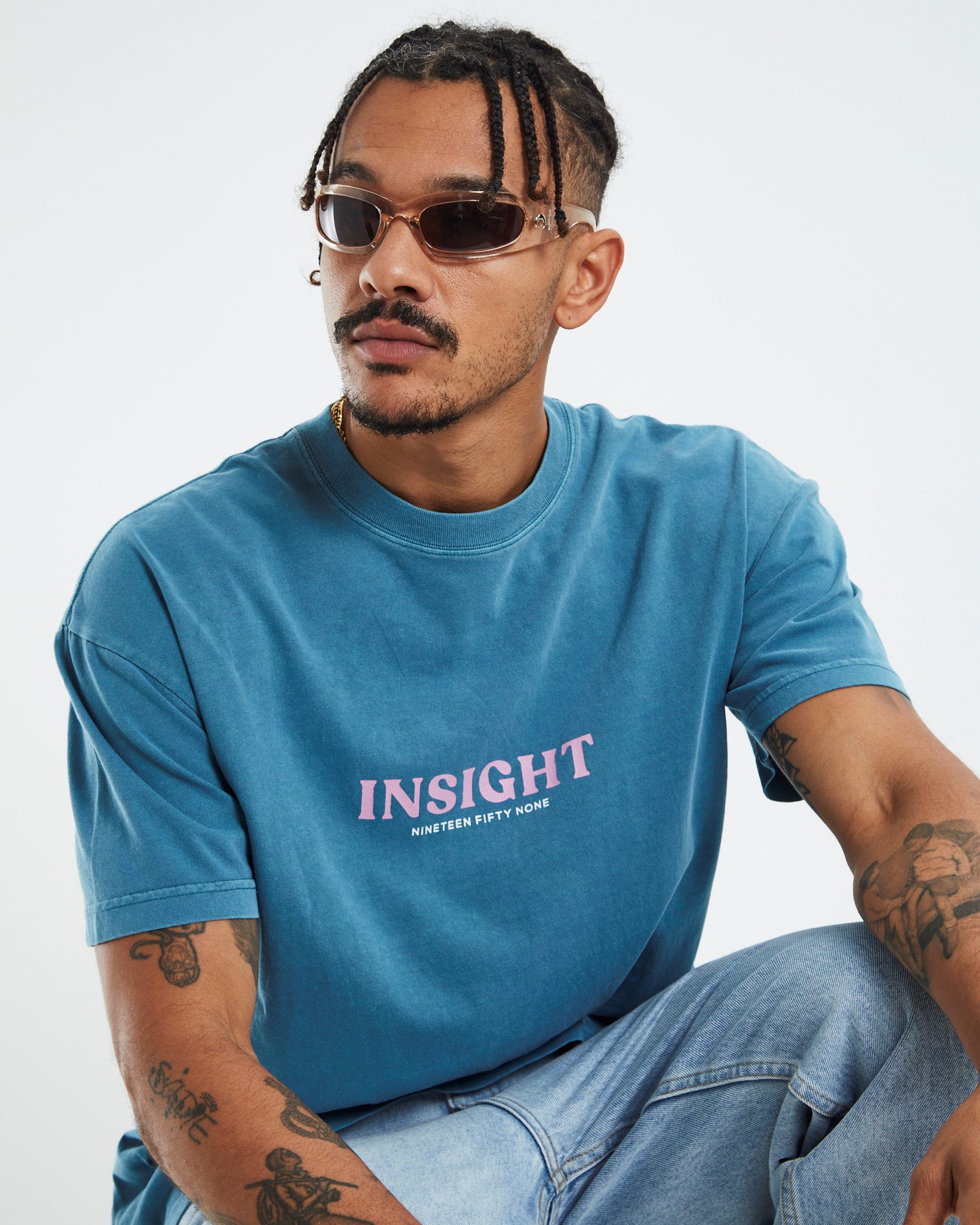 Tatum Wrap Around Sunglasses Clear