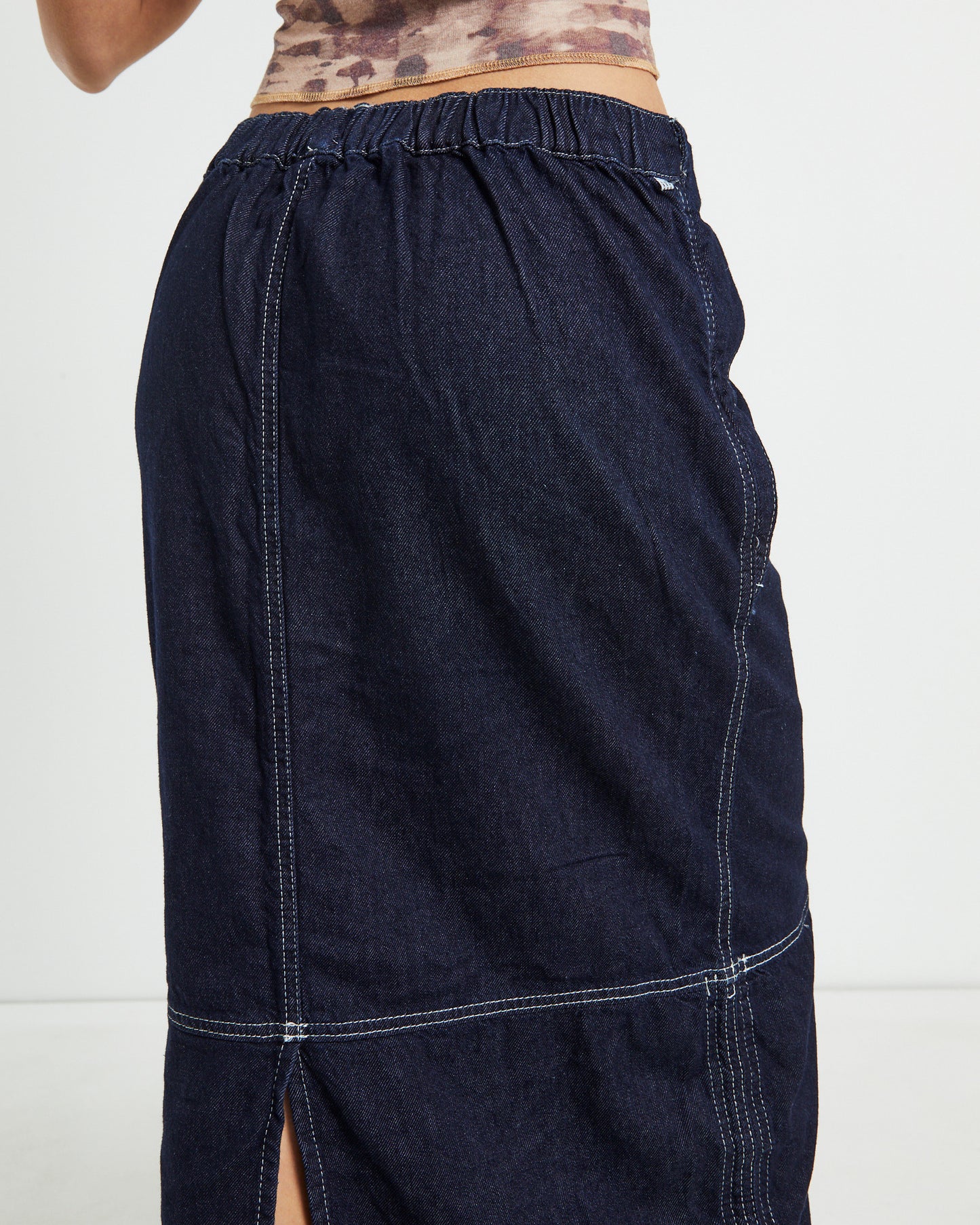 BDG Baggy Denim Maxi Skirt