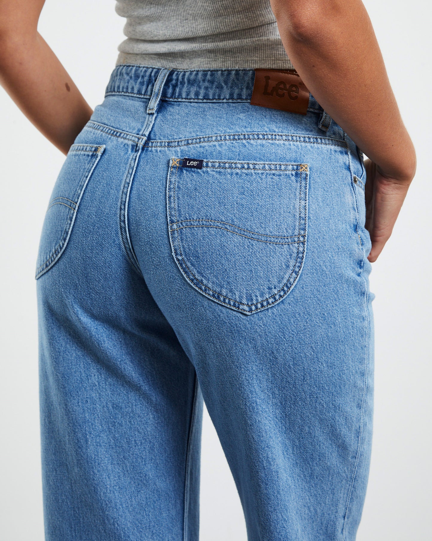Y2K Low Baggy Jeans Hemporium Blue