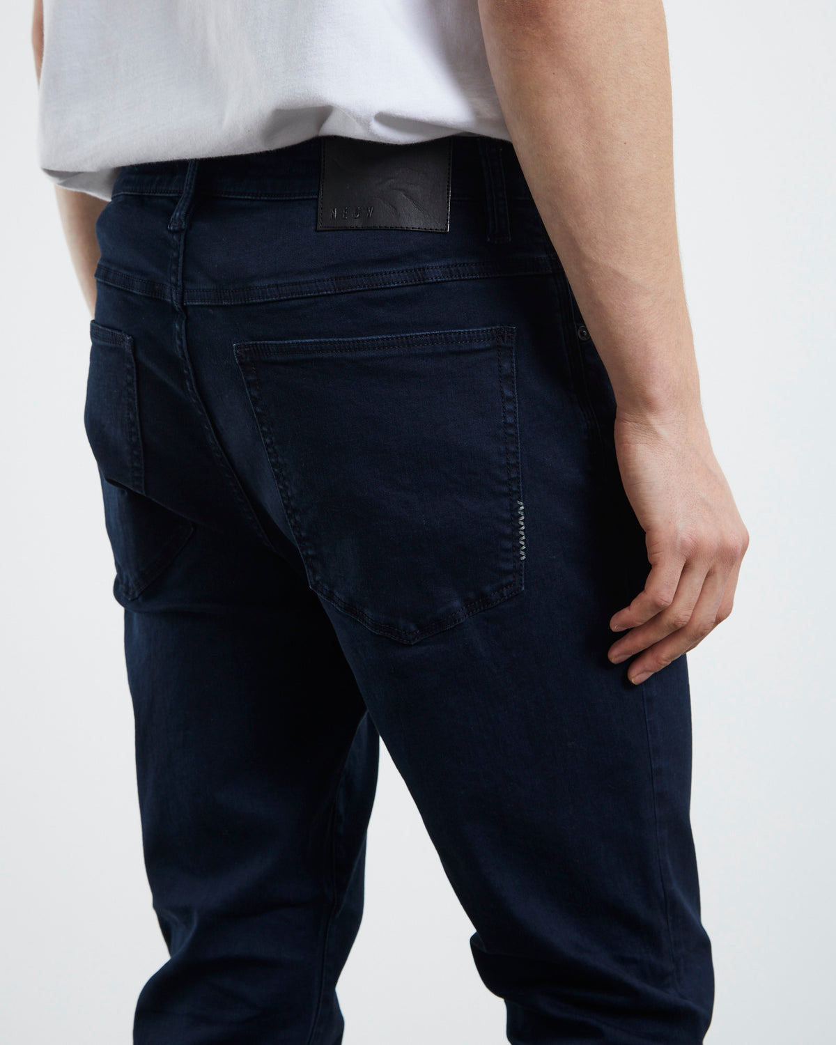 Ray Tapered Slim Denim Jeans NORDIC BLU
