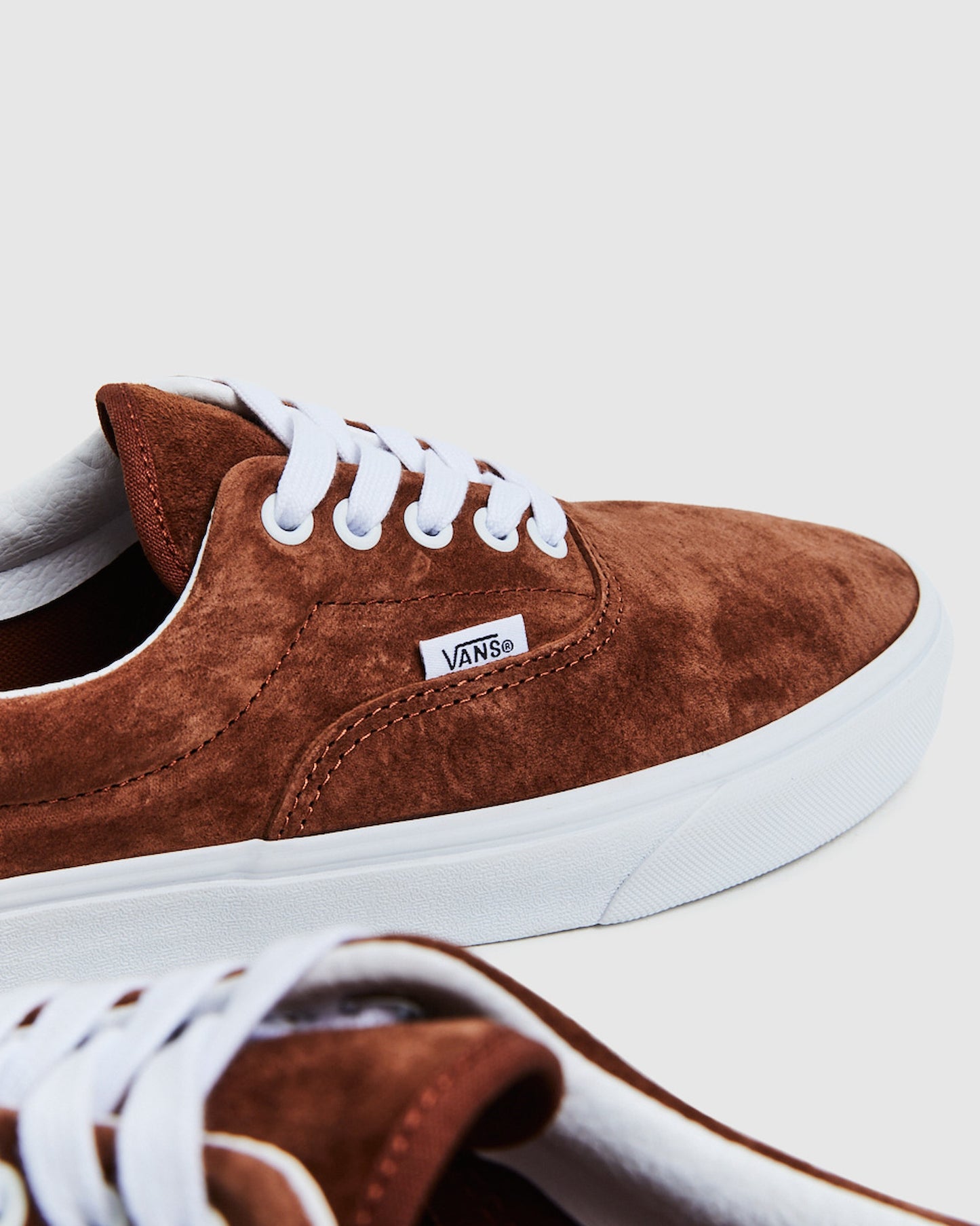 Ear Sneakers Pig Suede Tortoise Shell Brown