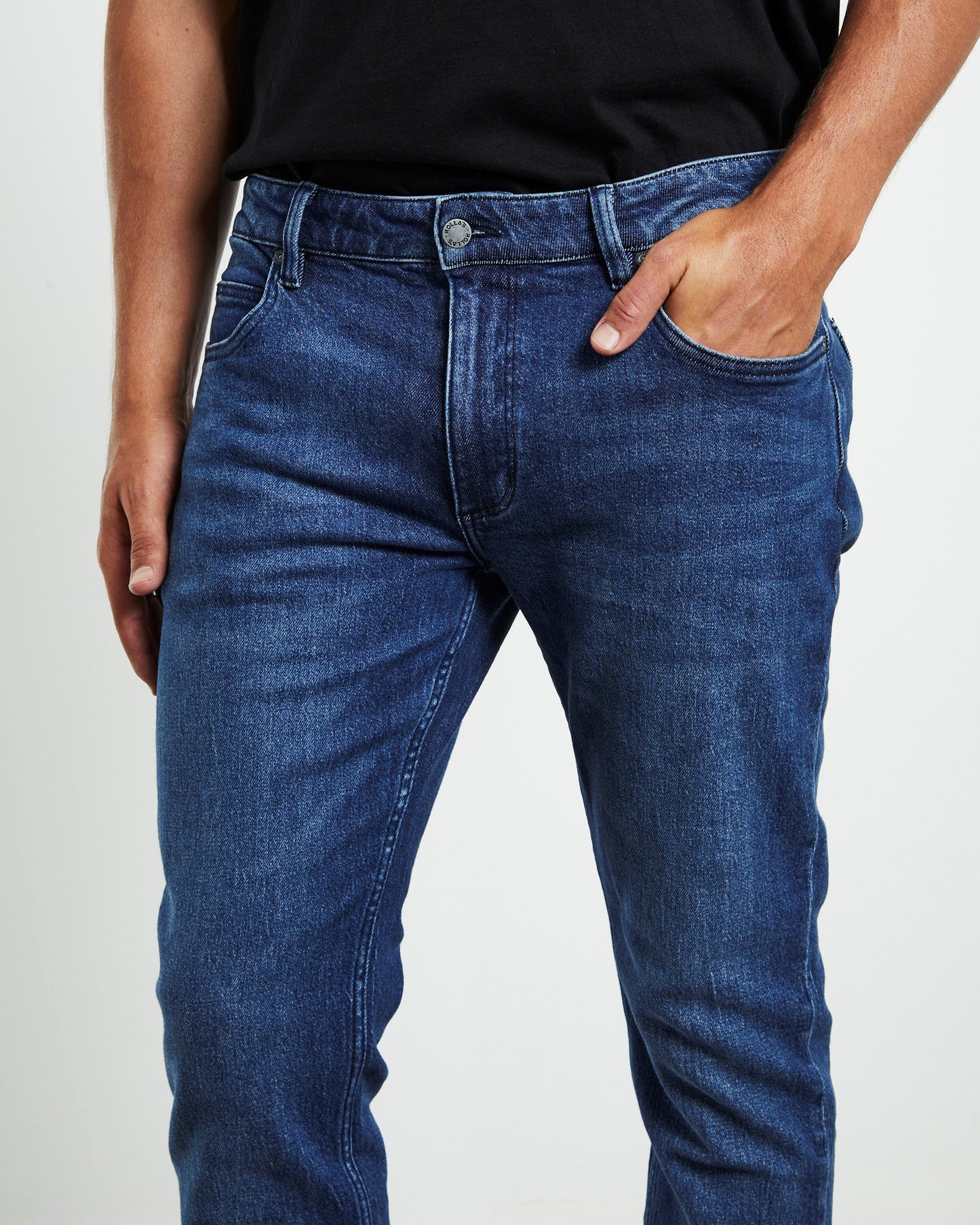 Tim Slim Denim Jeans Organic Worn