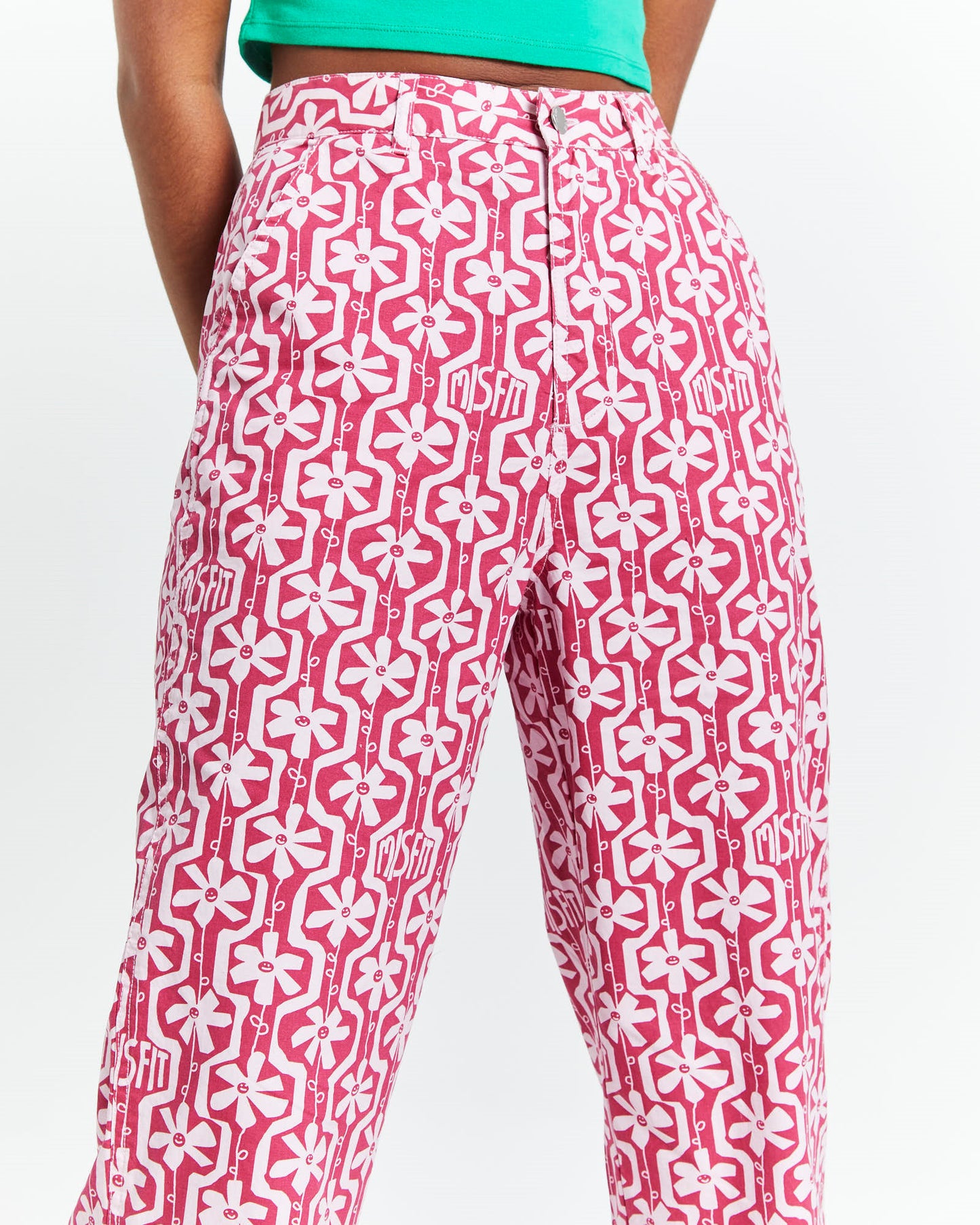 Ministry Pants Pink Raspberry