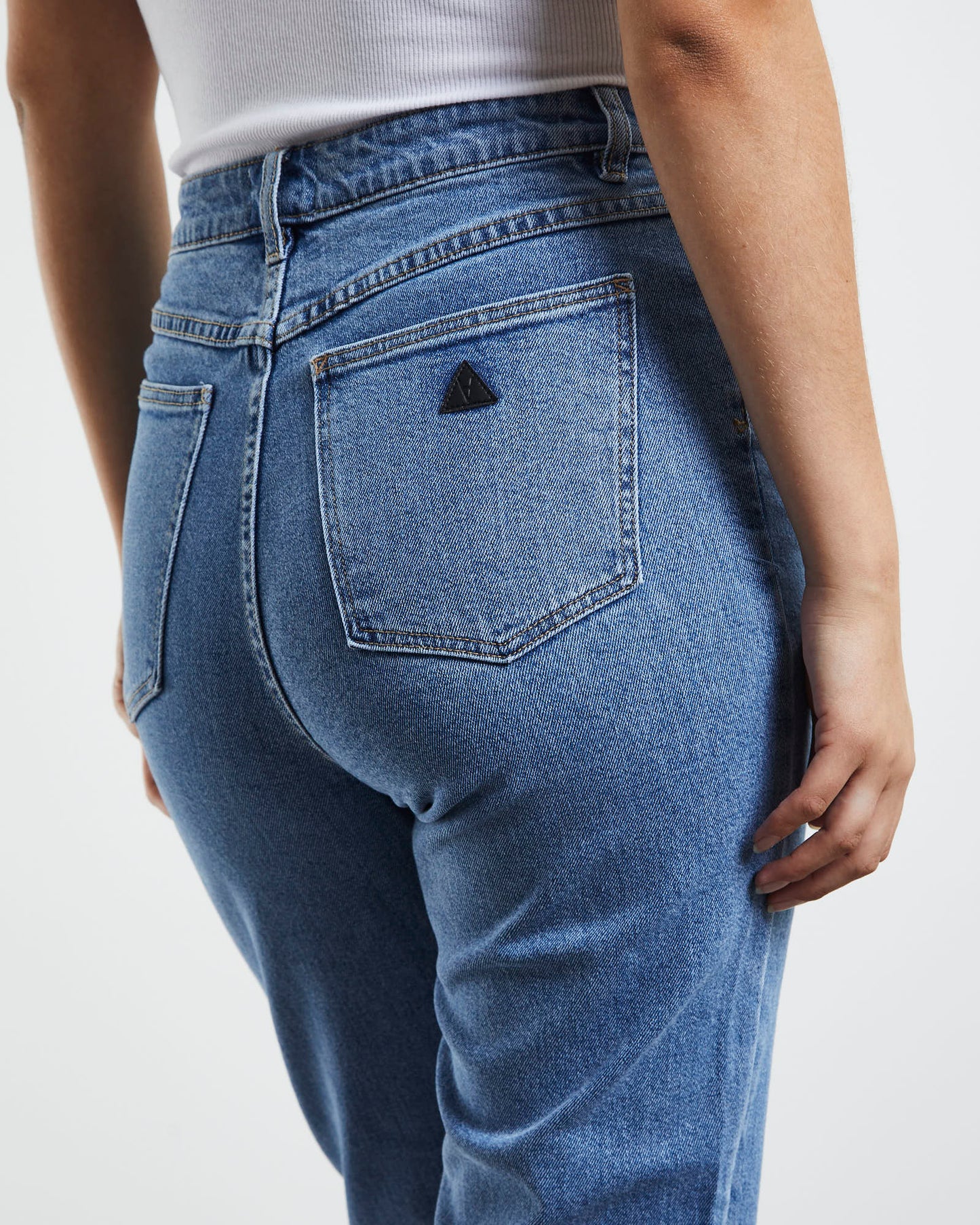 A 94 High Slim Denim Jeans Georgia